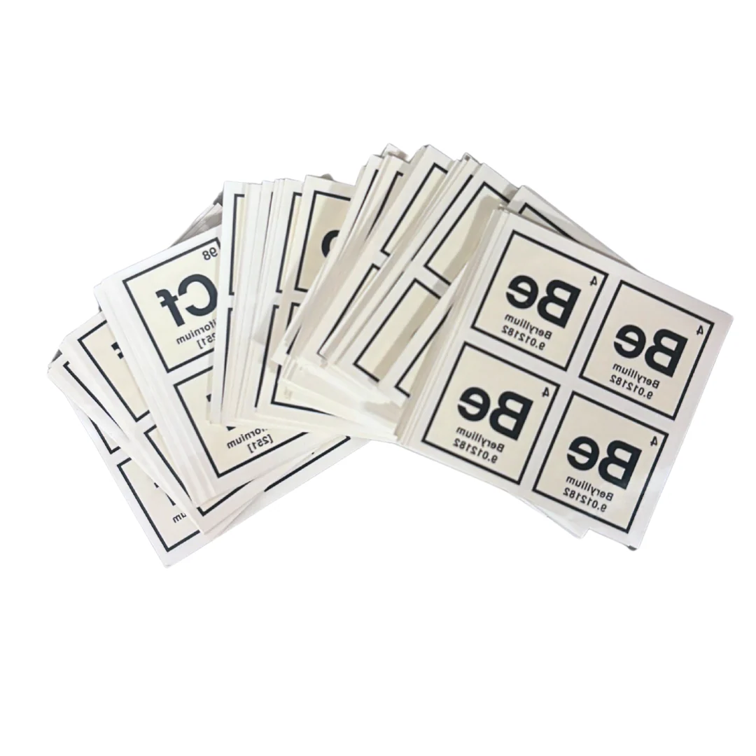 Chemical Formulas Temporary Tattoos - Image 4
