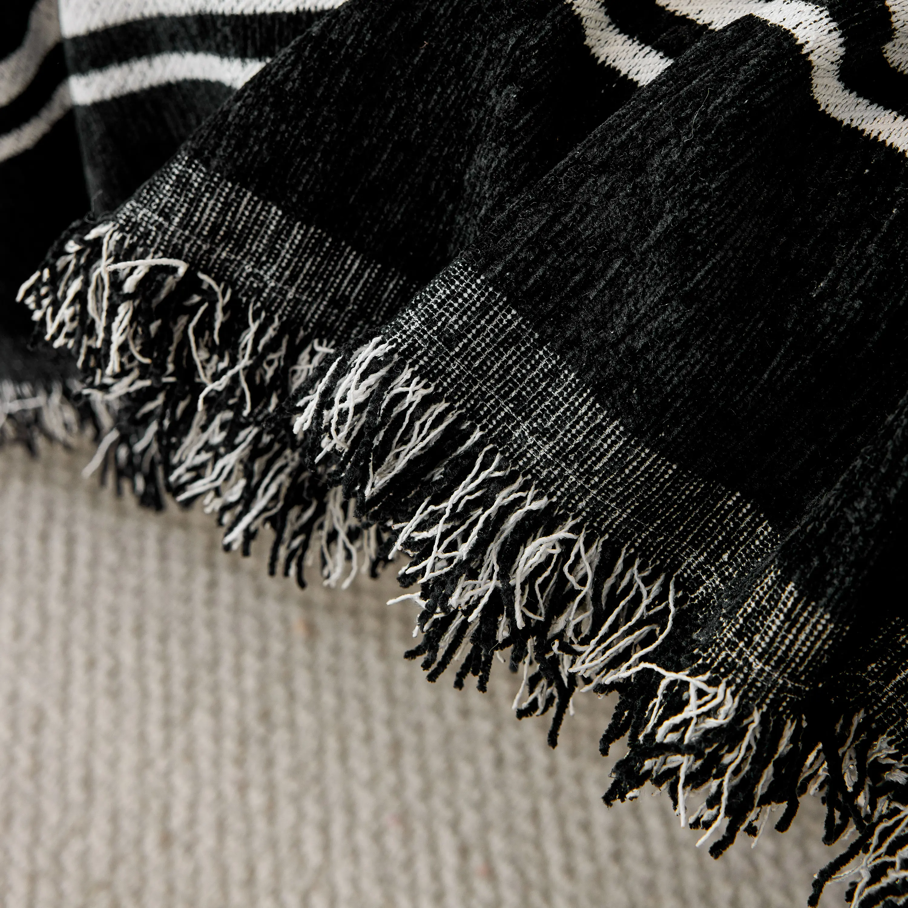 Chenille Abstract Soft Thick Reversible Oversized Couch Cover Blanket, Blanket on Sofa and The Couch - Image 100