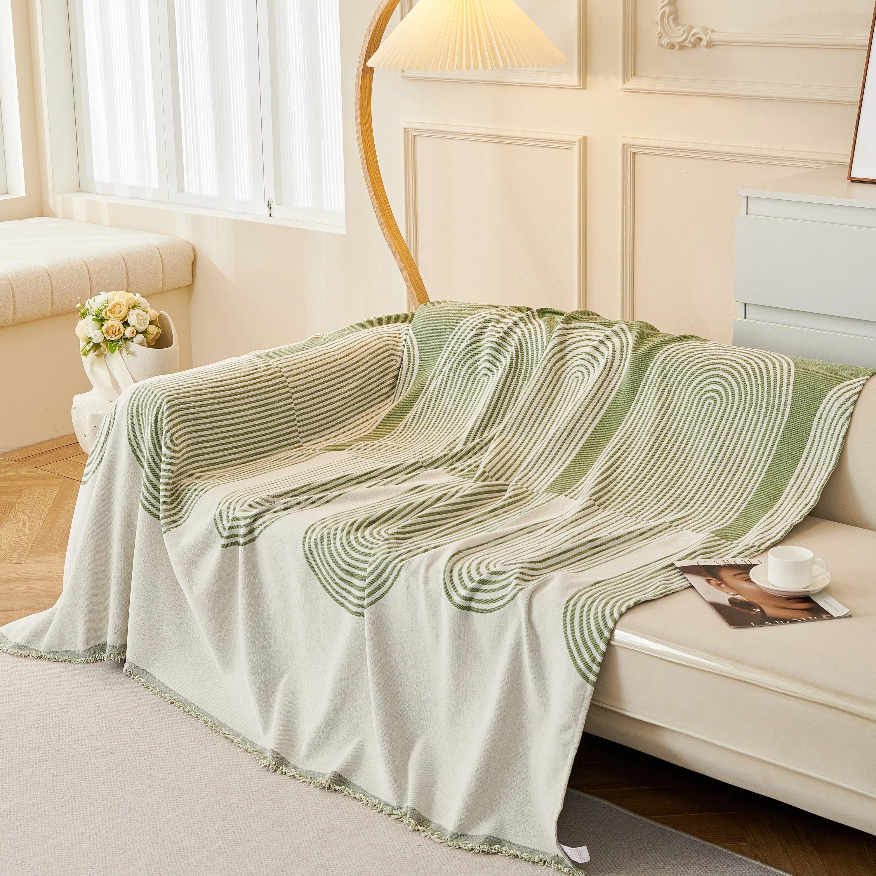 Chenille Boho Geometric Sofa Throw Cover Luxury Throws for Sofas Cat Proof Slipcovers Couch Covers - Image 9