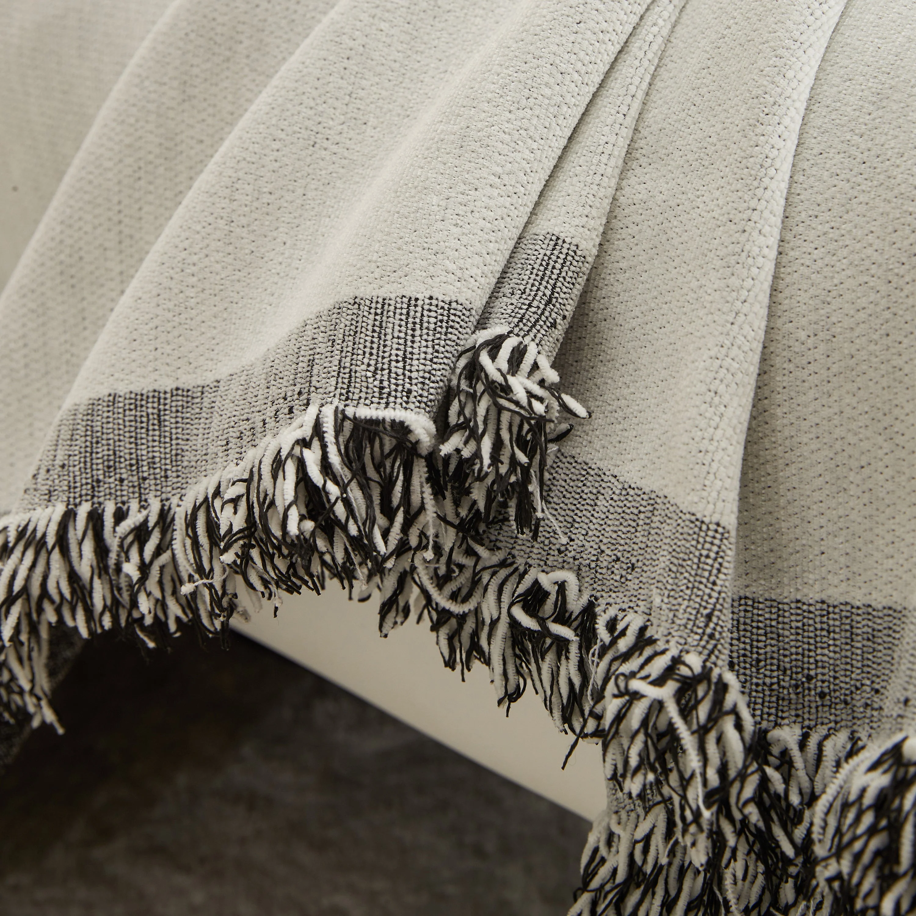 Chenille Butterfly Sofa Cover Blanket, L Shaped Couch Cover, Reversible Couch Protector - Image 4