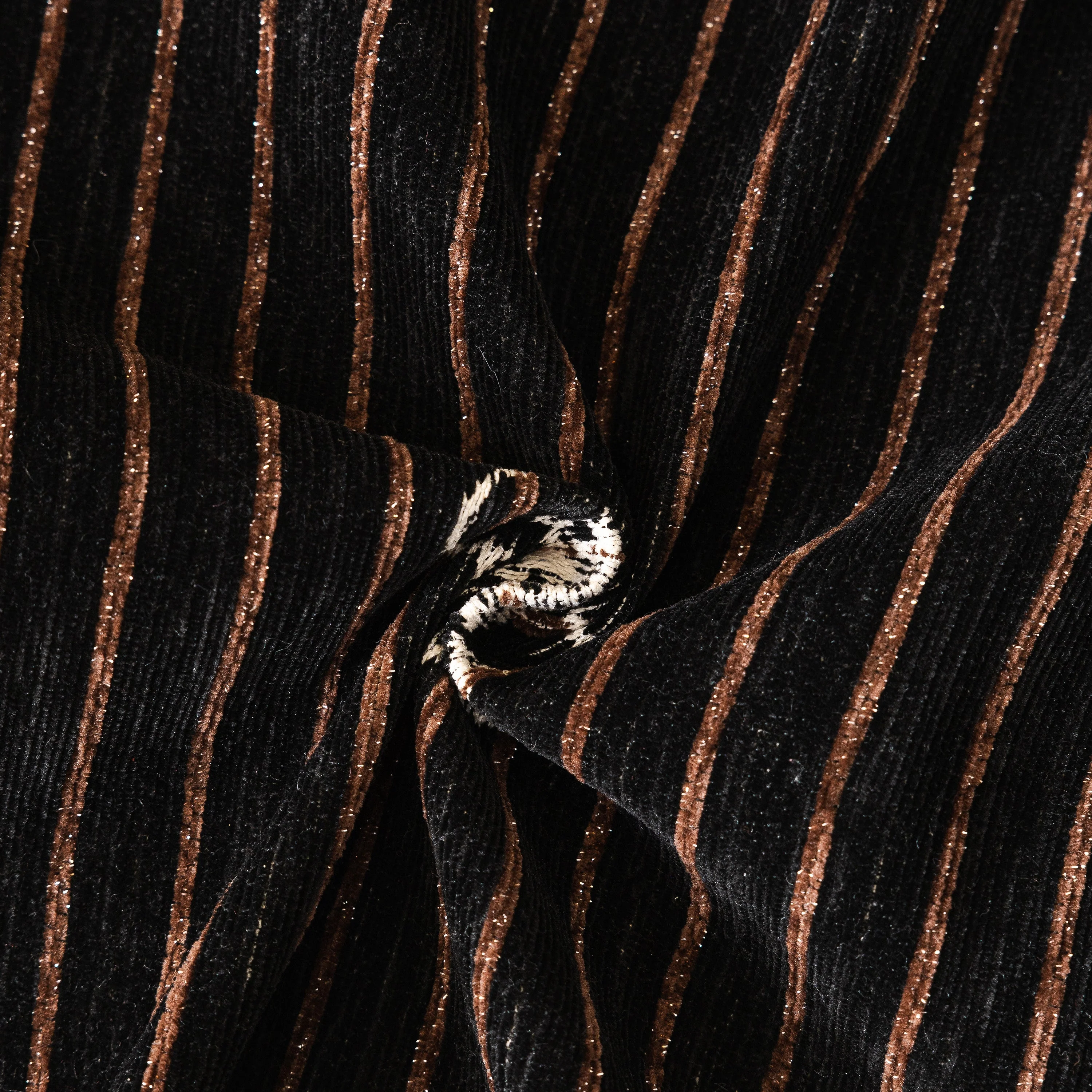 Chenille Camellia Floral Sofa Throw Cover Couch Blanket with Striped Jacquard - Image 43