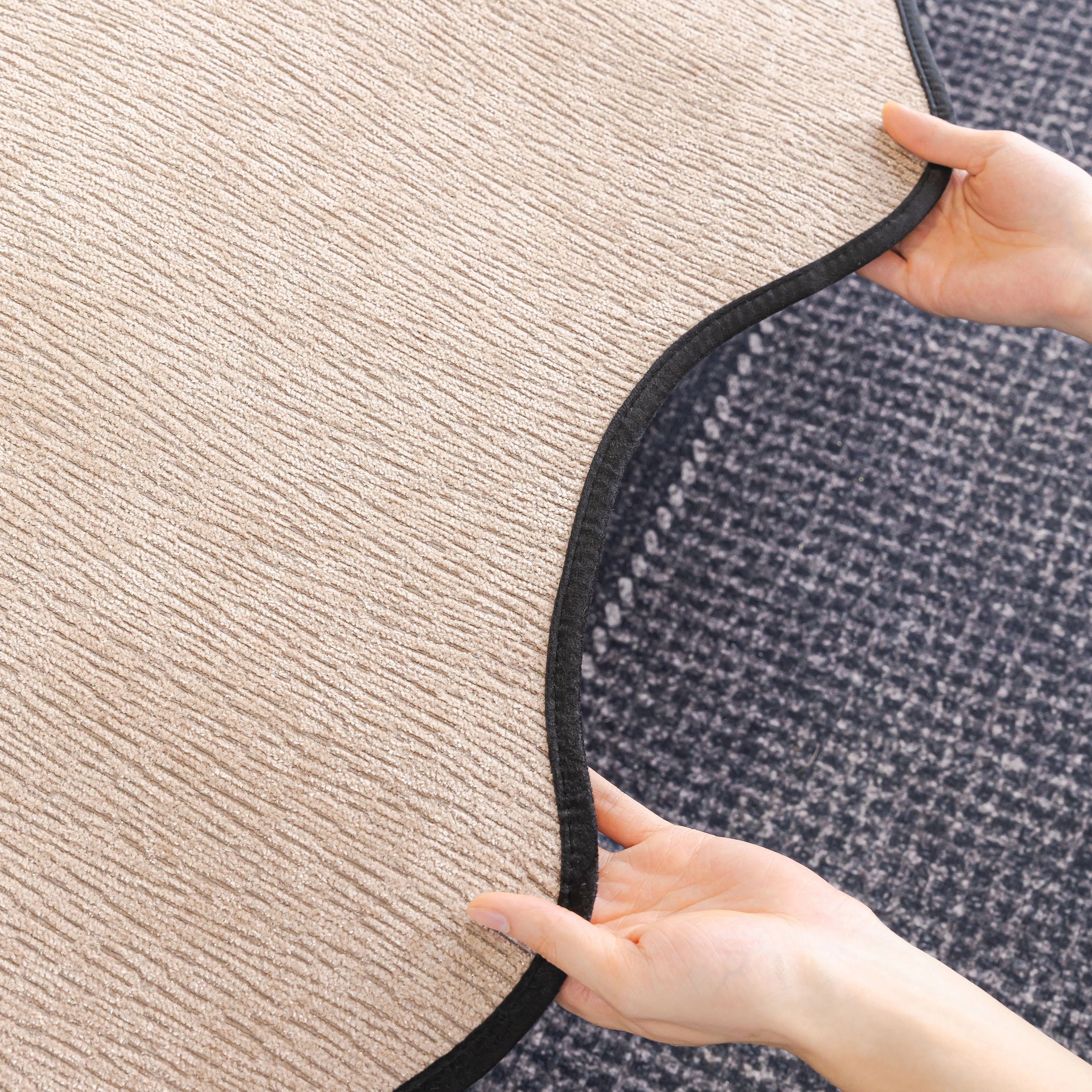 Chenille Couch Cover with Scalloped Edge, Non-Slip Modular Slipcover Sectional - Image 24