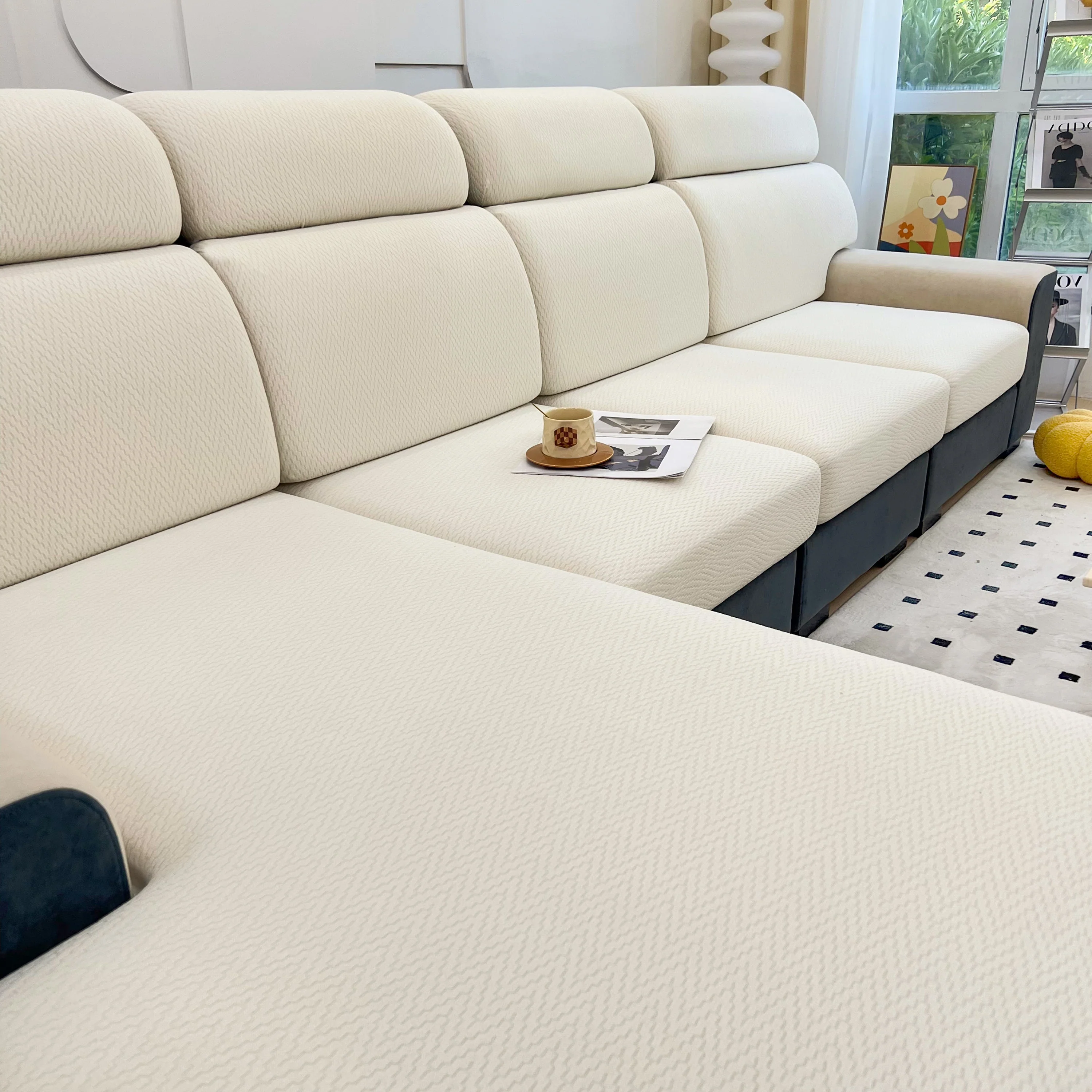 Chenille Fabric Sofa Seat Covers for Sofa 1/2/3/4 Seater, Best Couch Covers for Dogs, Pet Couch Protector - Image 128