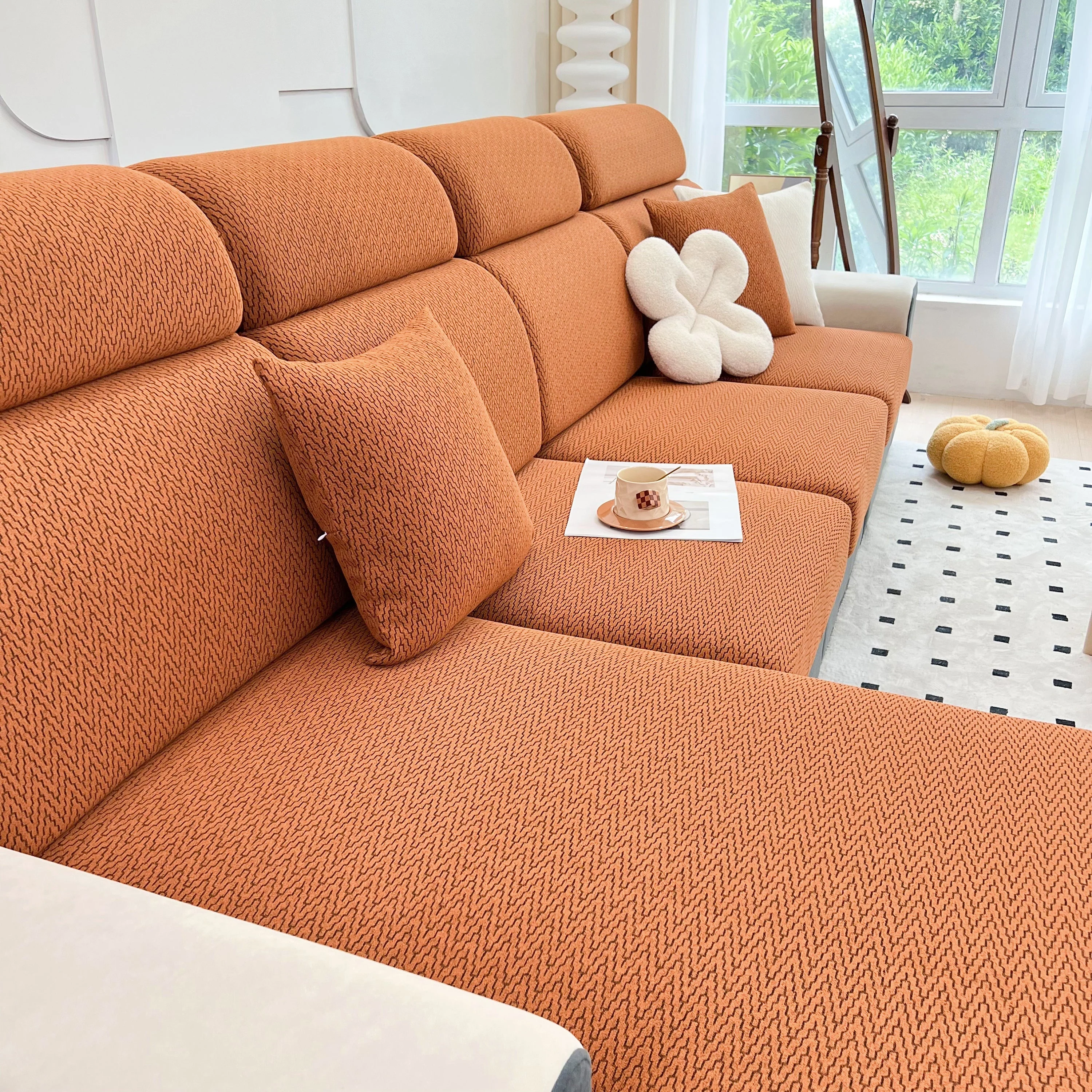 Chenille Fabric Sofa Seat Covers for Sofa 1/2/3/4 Seater, Best Couch Covers for Dogs, Pet Couch Protector - Image 16