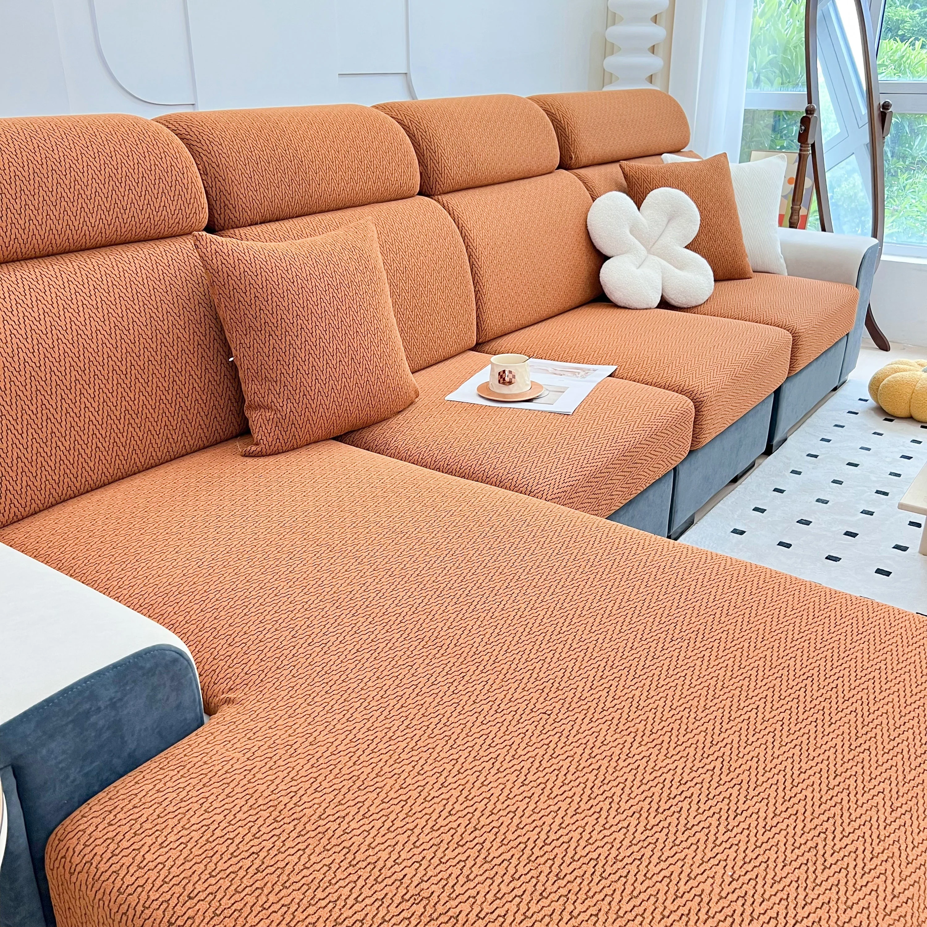 Chenille Fabric Sofa Seat Covers for Sofa 1/2/3/4 Seater, Best Couch Covers for Dogs, Pet Couch Protector - Image 20