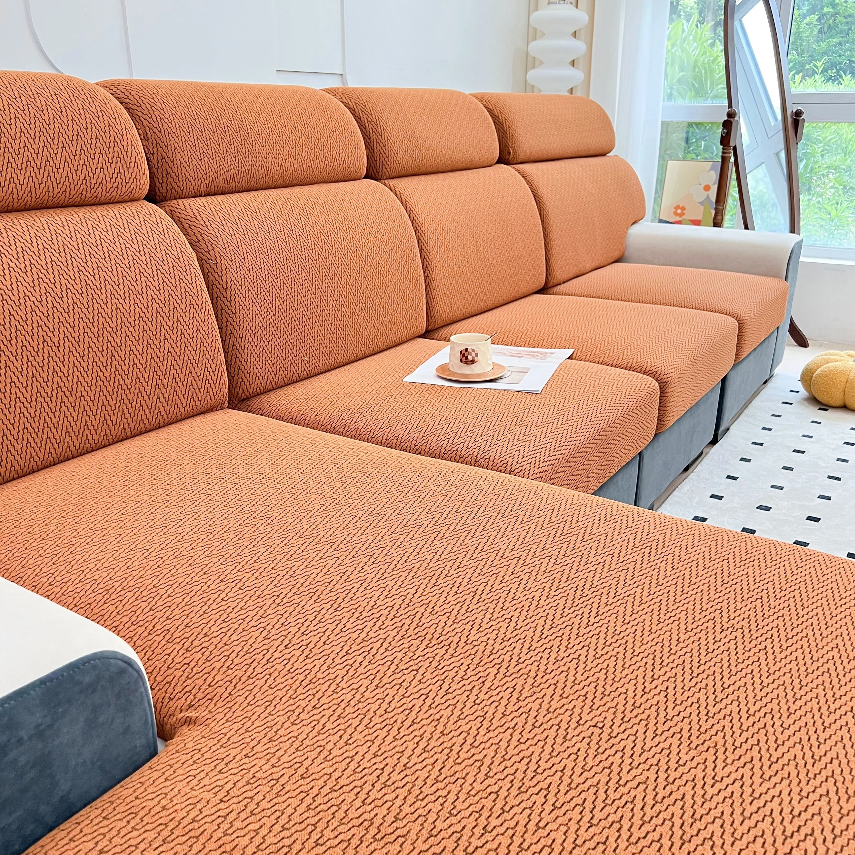 Chenille Fabric Sofa Seat Covers for Sofa 1/2/3/4 Seater, Best Couch Covers for Dogs, Pet Couch Protector - Image 24