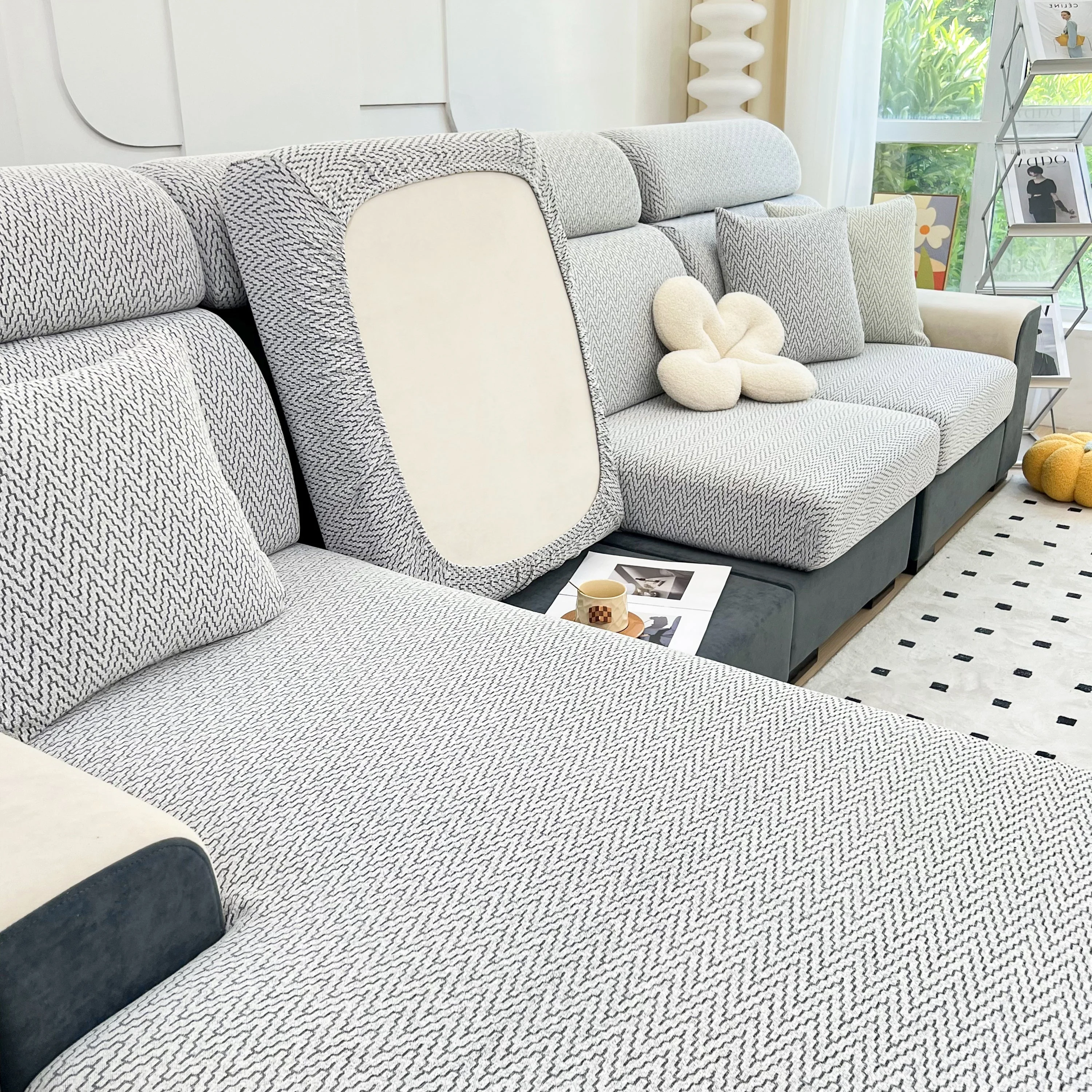 Chenille Fabric Sofa Seat Covers for Sofa 1/2/3/4 Seater, Best Couch Covers for Dogs, Pet Couch Protector - Image 47