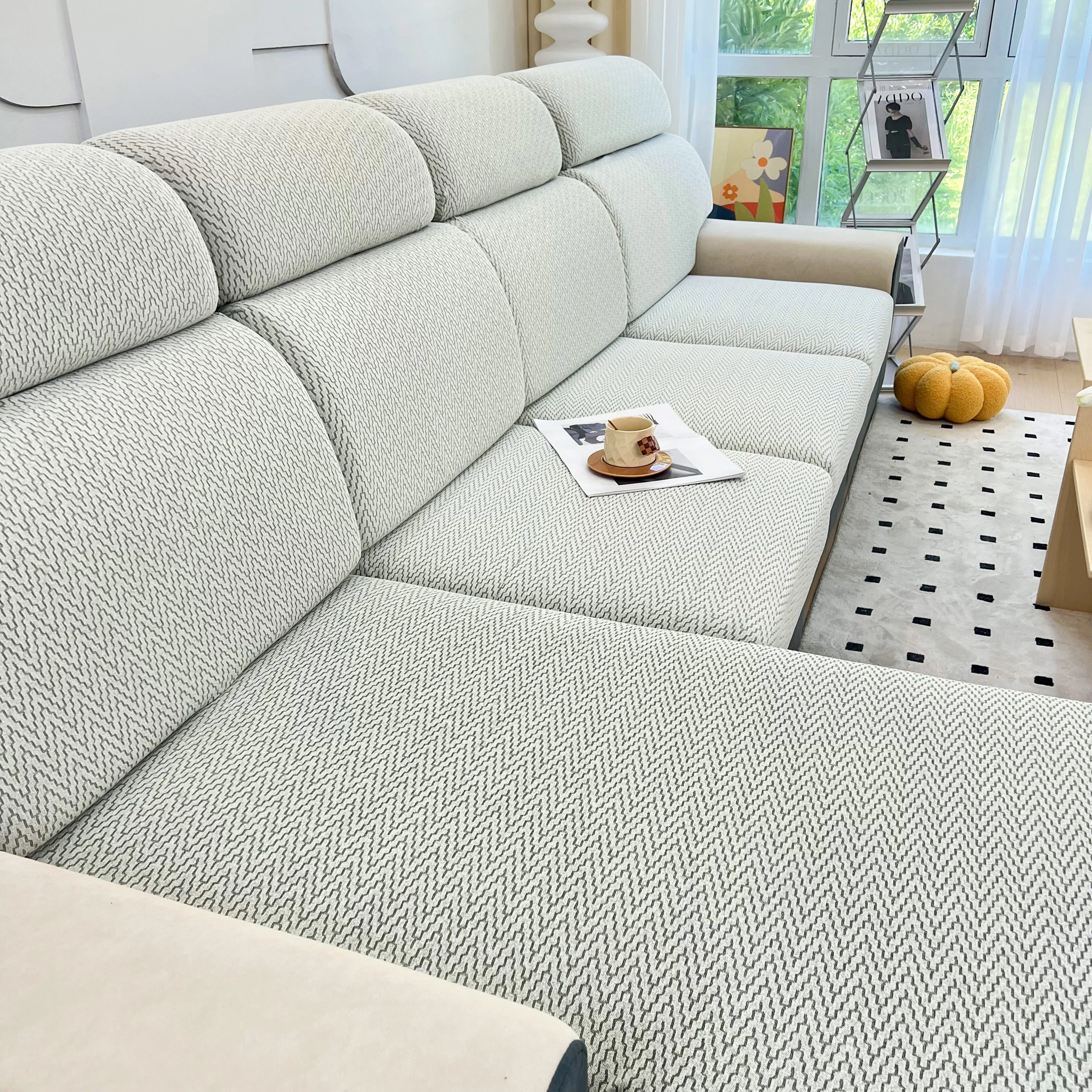 Chenille Fabric Sofa Seat Covers for Sofa 1/2/3/4 Seater, Best Couch Covers for Dogs, Pet Couch Protector - Image 72