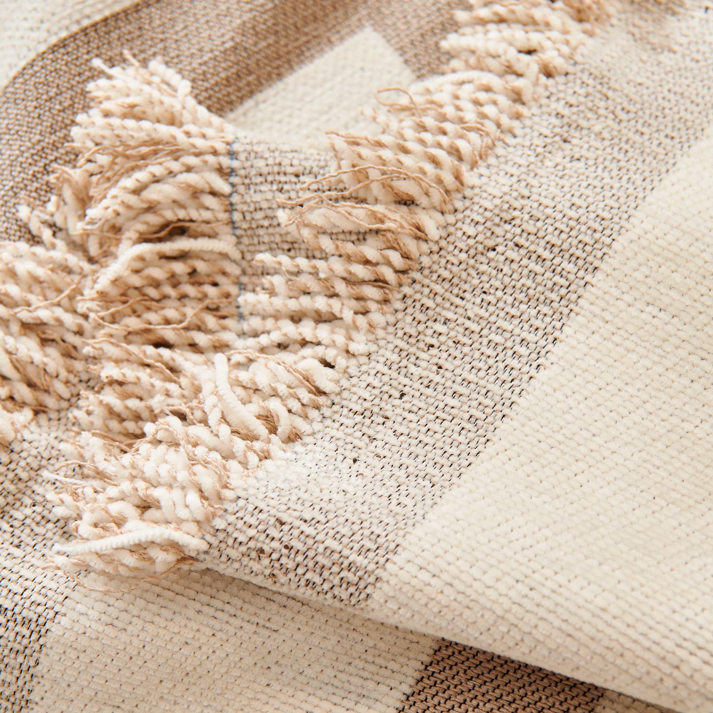Chenille Geometric Sofa Throw Blanket, Boho Washable Furniture Throw Covers for Sofa - Image 103