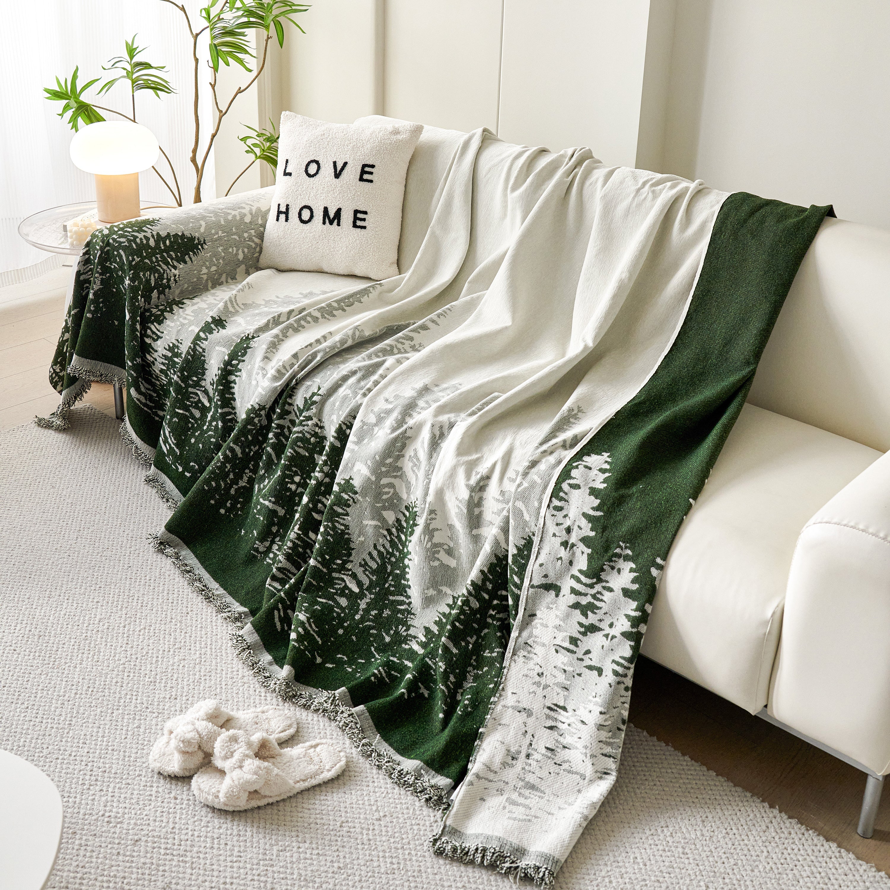 Chenille Grove Sofa Cover Blanket Furniture Protector, Couch Protector Sofa Throw Cover for Couches - Image 102