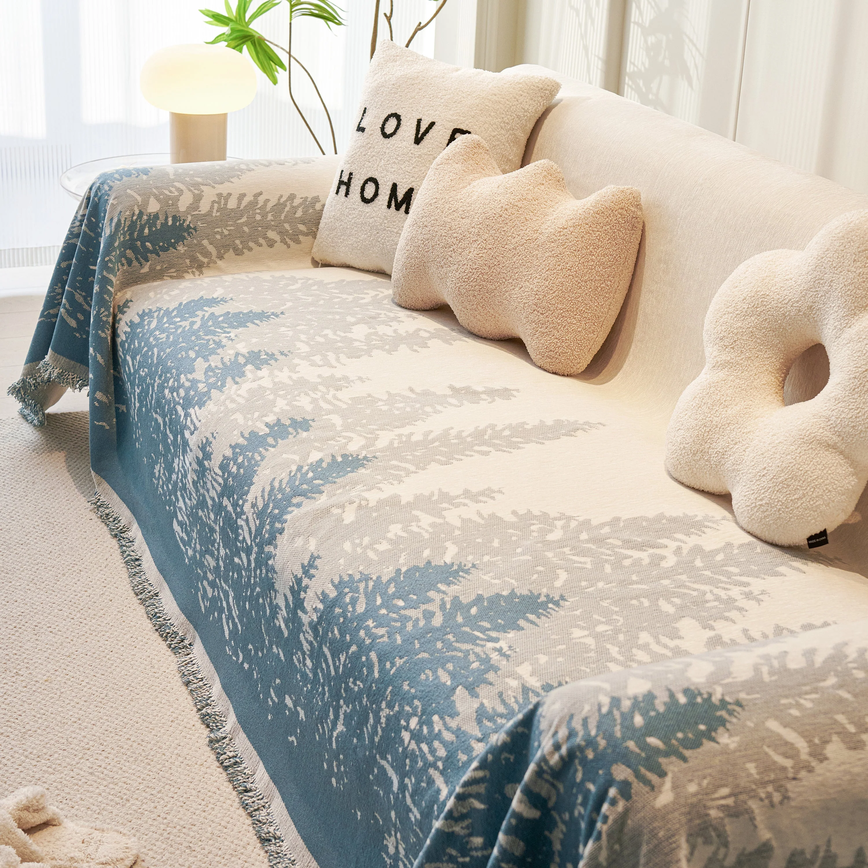 Chenille Grove Sofa Cover Blanket Furniture Protector, Couch Protector Sofa Throw Cover for Couches - Image 13
