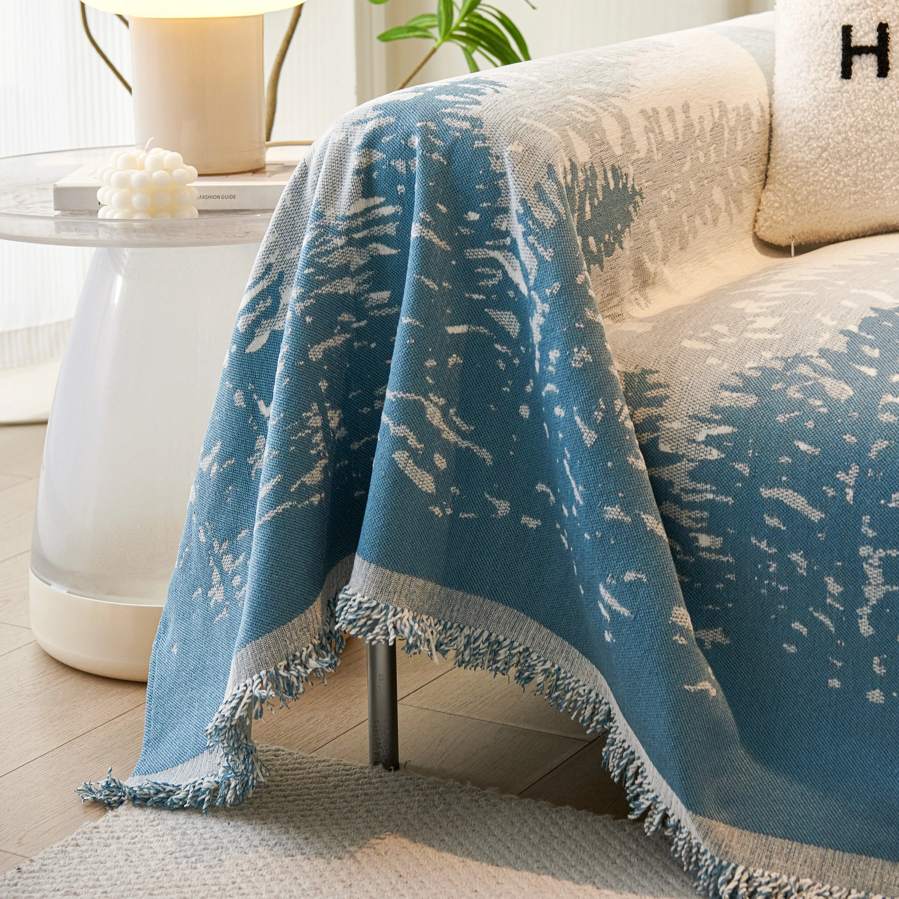 Chenille Grove Sofa Cover Blanket Furniture Protector, Couch Protector Sofa Throw Cover for Couches - Image 16
