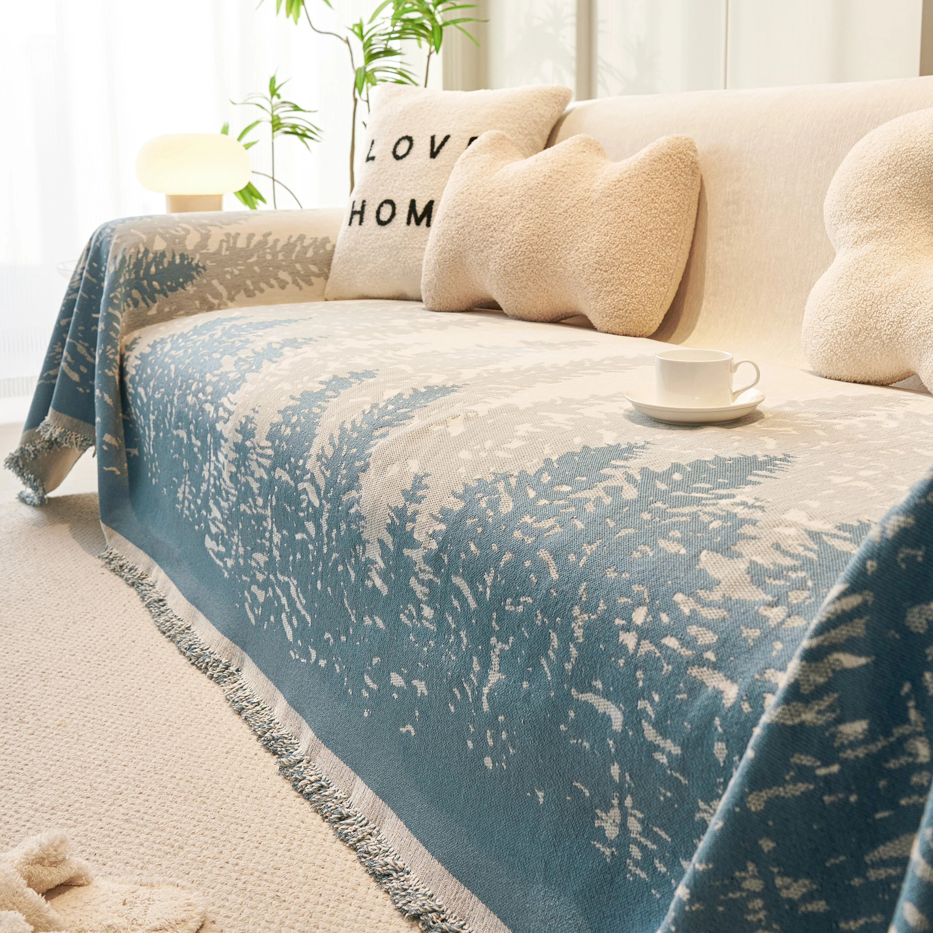 Chenille Grove Sofa Cover Blanket Furniture Protector, Couch Protector Sofa Throw Cover for Couches - Image 17