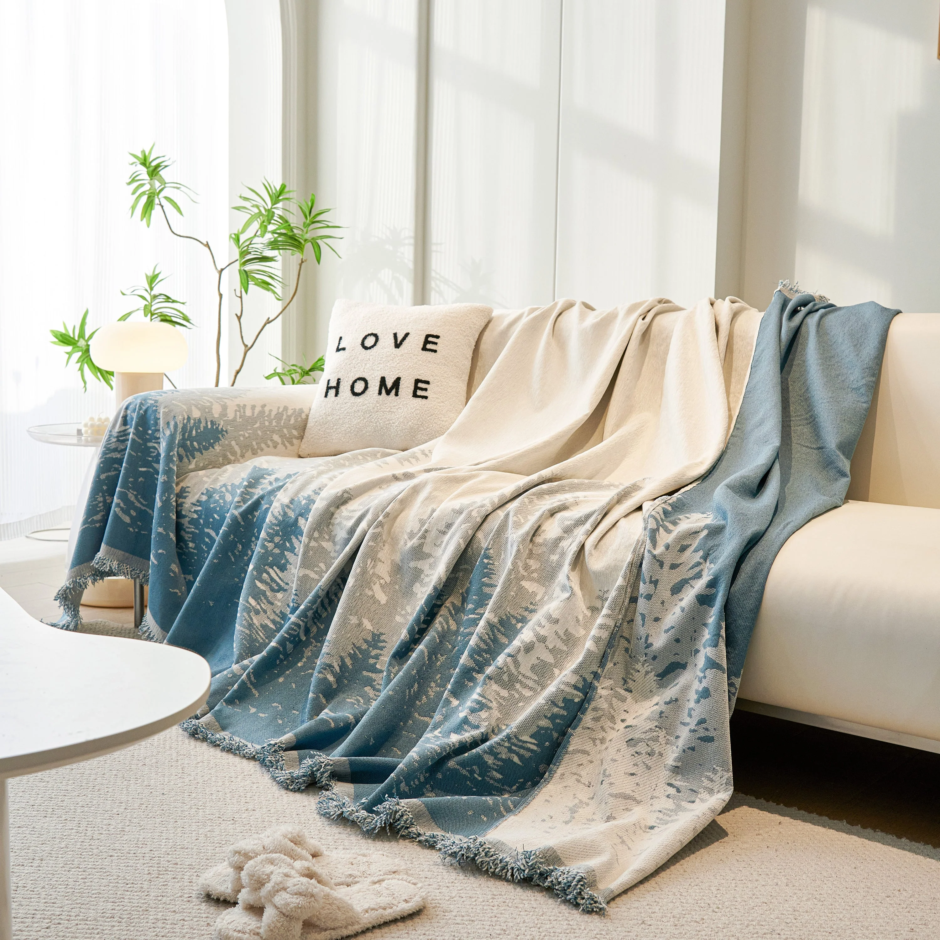 Chenille Grove Sofa Cover Blanket Furniture Protector, Couch Protector Sofa Throw Cover for Couches - Image 24