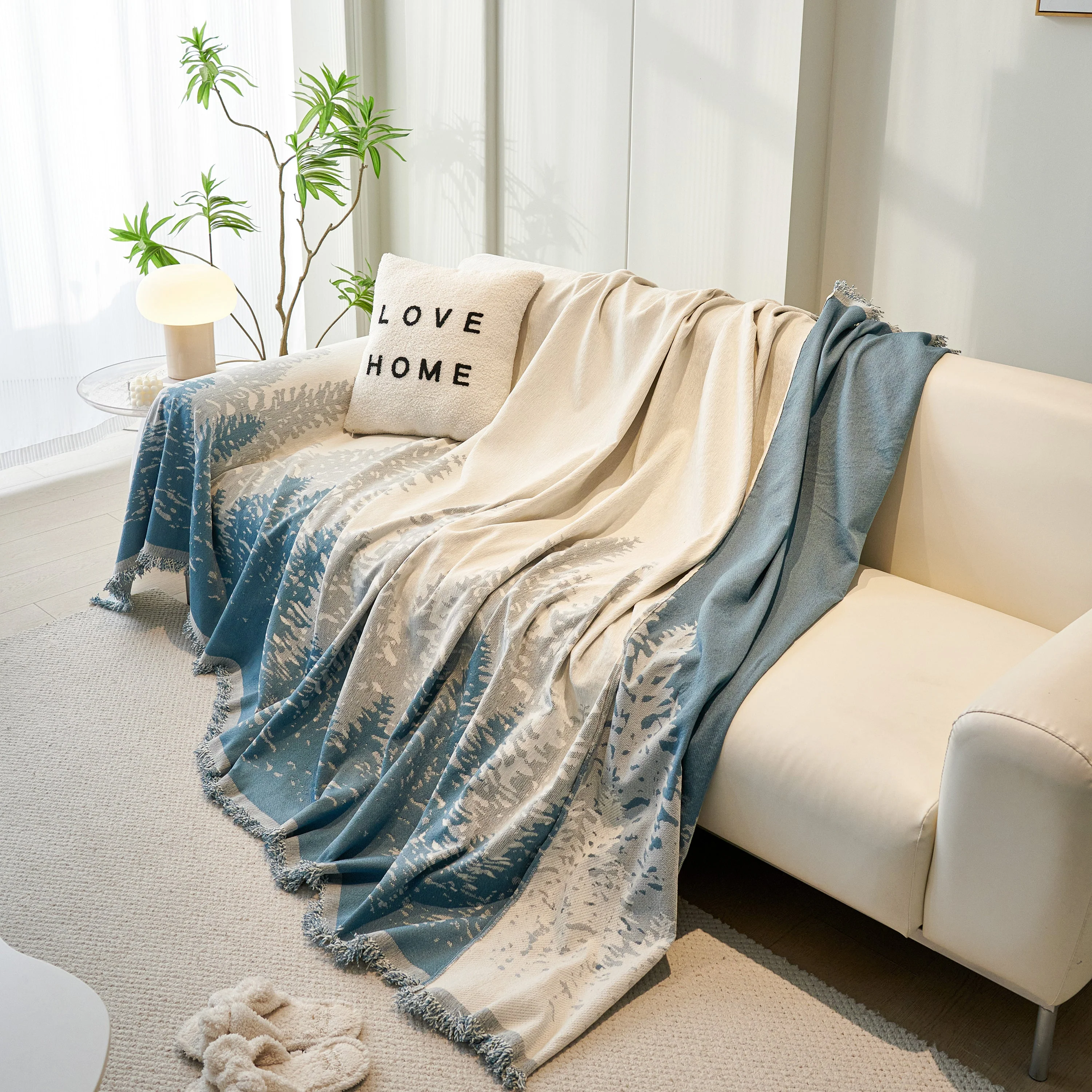Chenille Grove Sofa Cover Blanket Furniture Protector, Couch Protector Sofa Throw Cover for Couches - Image 25