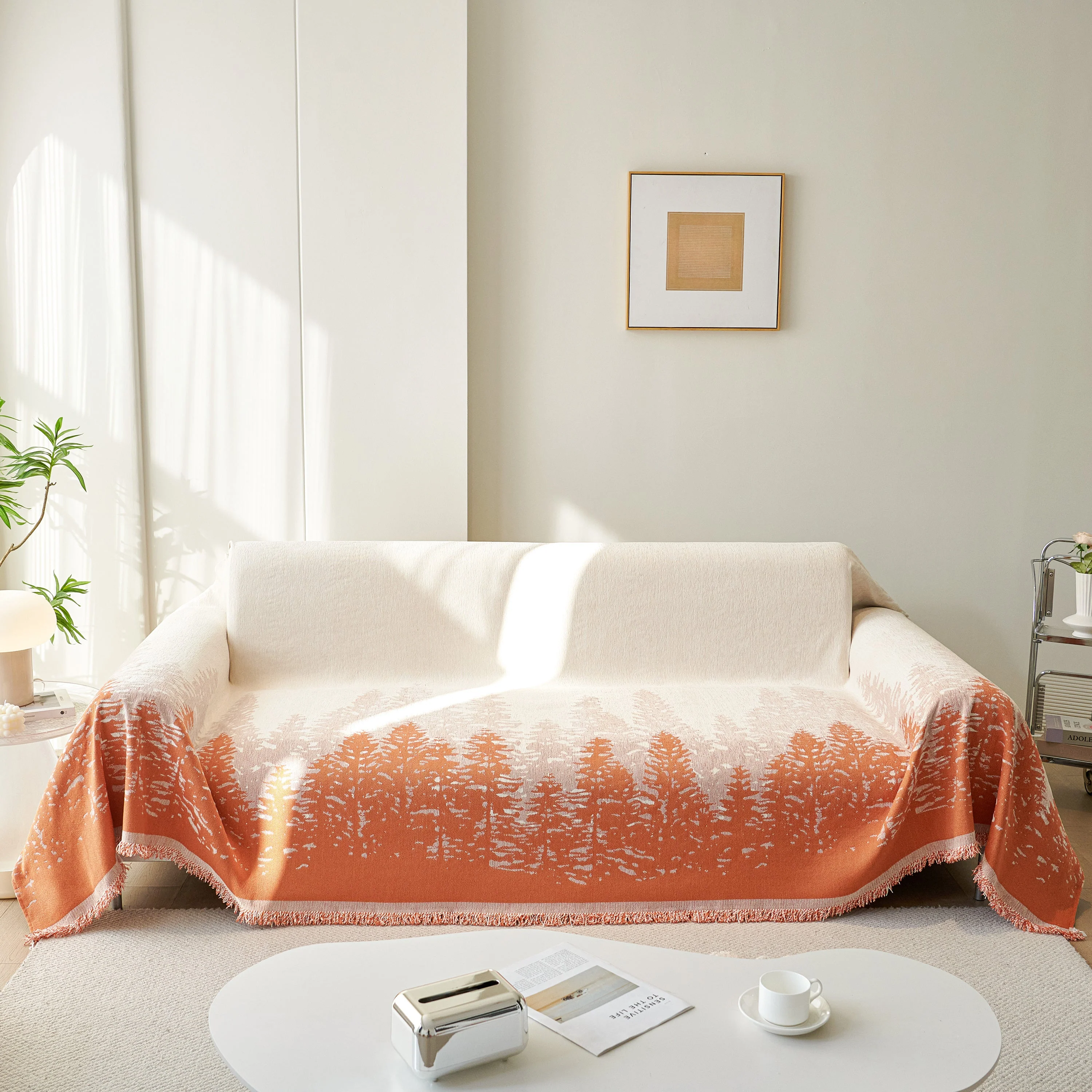 Chenille Grove Sofa Cover Blanket Furniture Protector, Couch Protector Sofa Throw Cover for Couches - Image 29