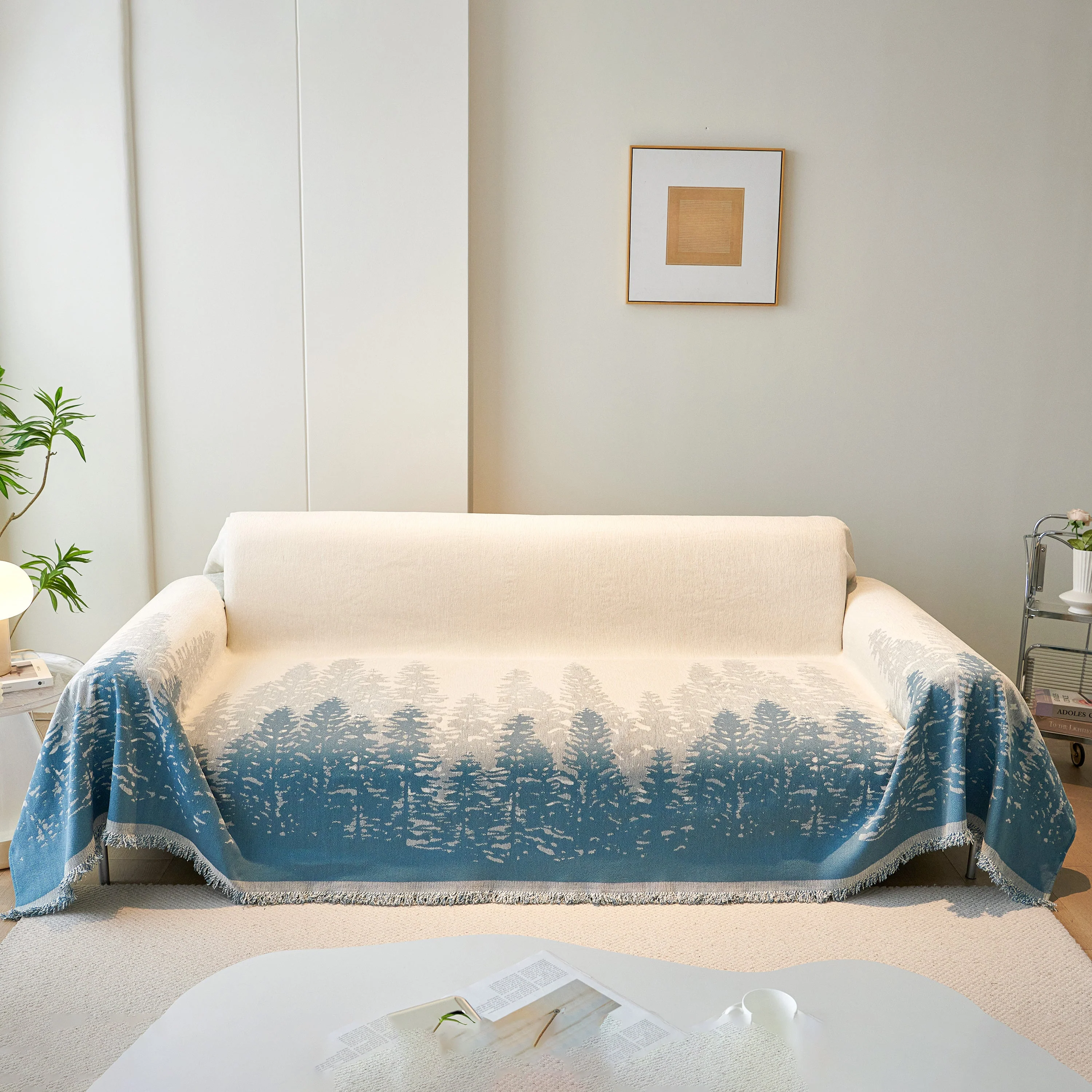 Chenille Grove Sofa Cover Blanket Furniture Protector, Couch Protector Sofa Throw Cover for Couches - Image 31