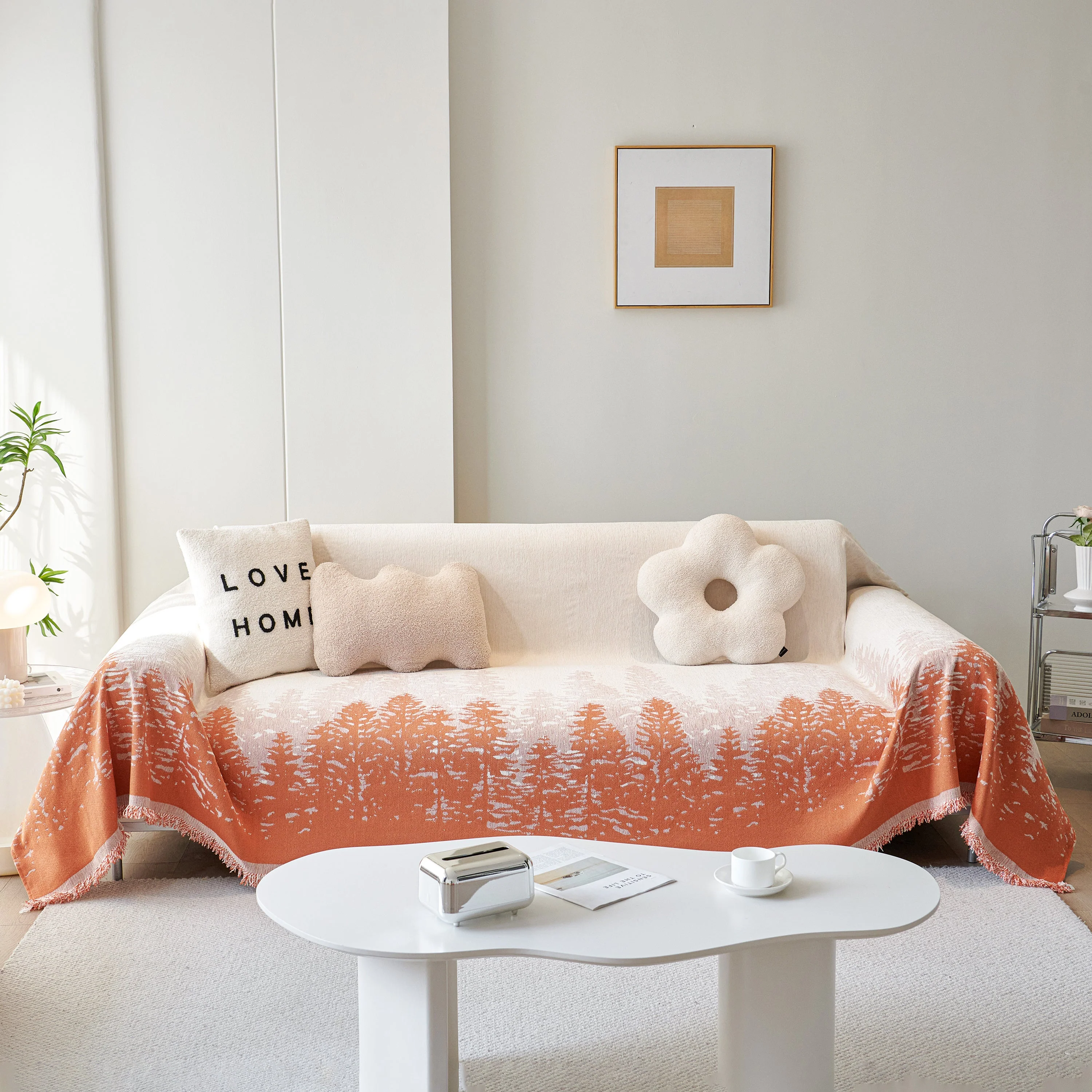 Chenille Grove Sofa Cover Blanket Furniture Protector, Couch Protector Sofa Throw Cover for Couches - Image 32