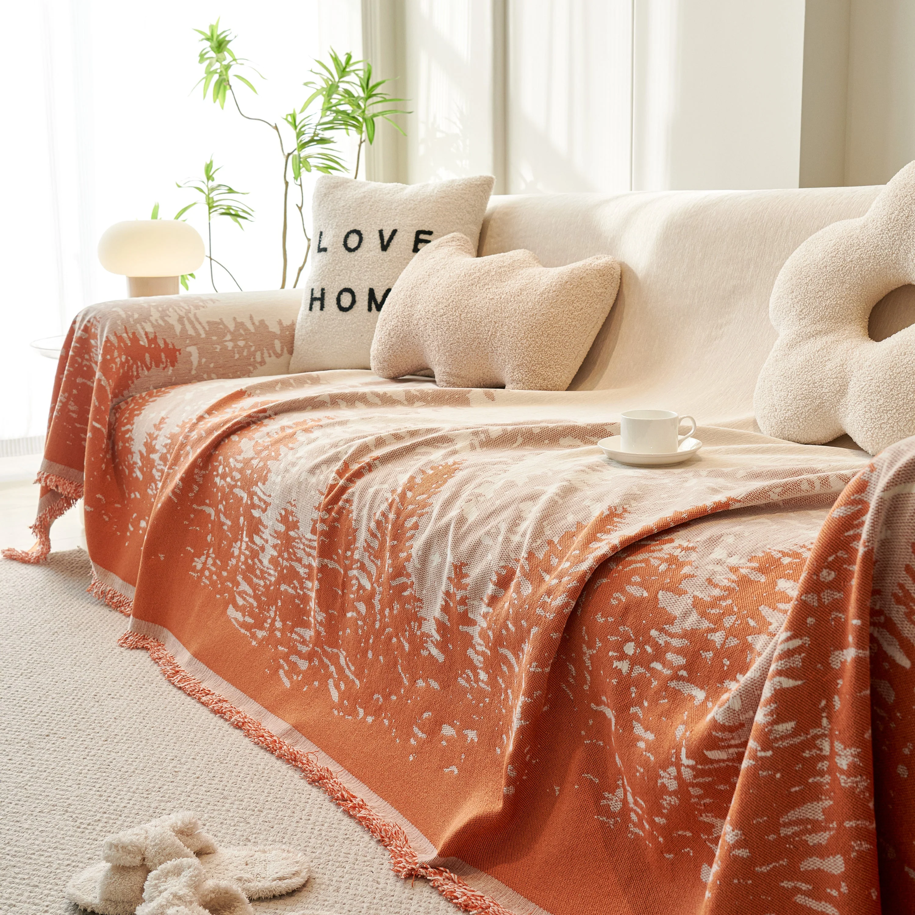 Chenille Grove Sofa Cover Blanket Furniture Protector, Couch Protector Sofa Throw Cover for Couches - Image 45