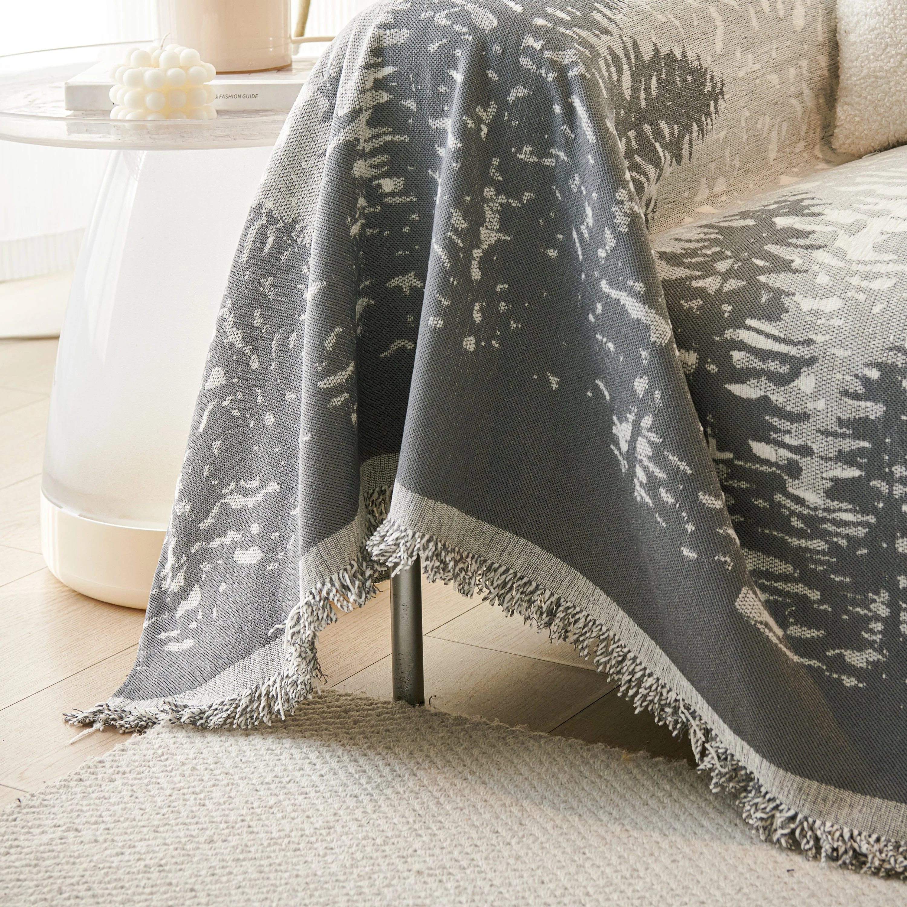 Chenille Grove Sofa Cover Blanket Furniture Protector, Couch Protector Sofa Throw Cover for Couches - Image 64