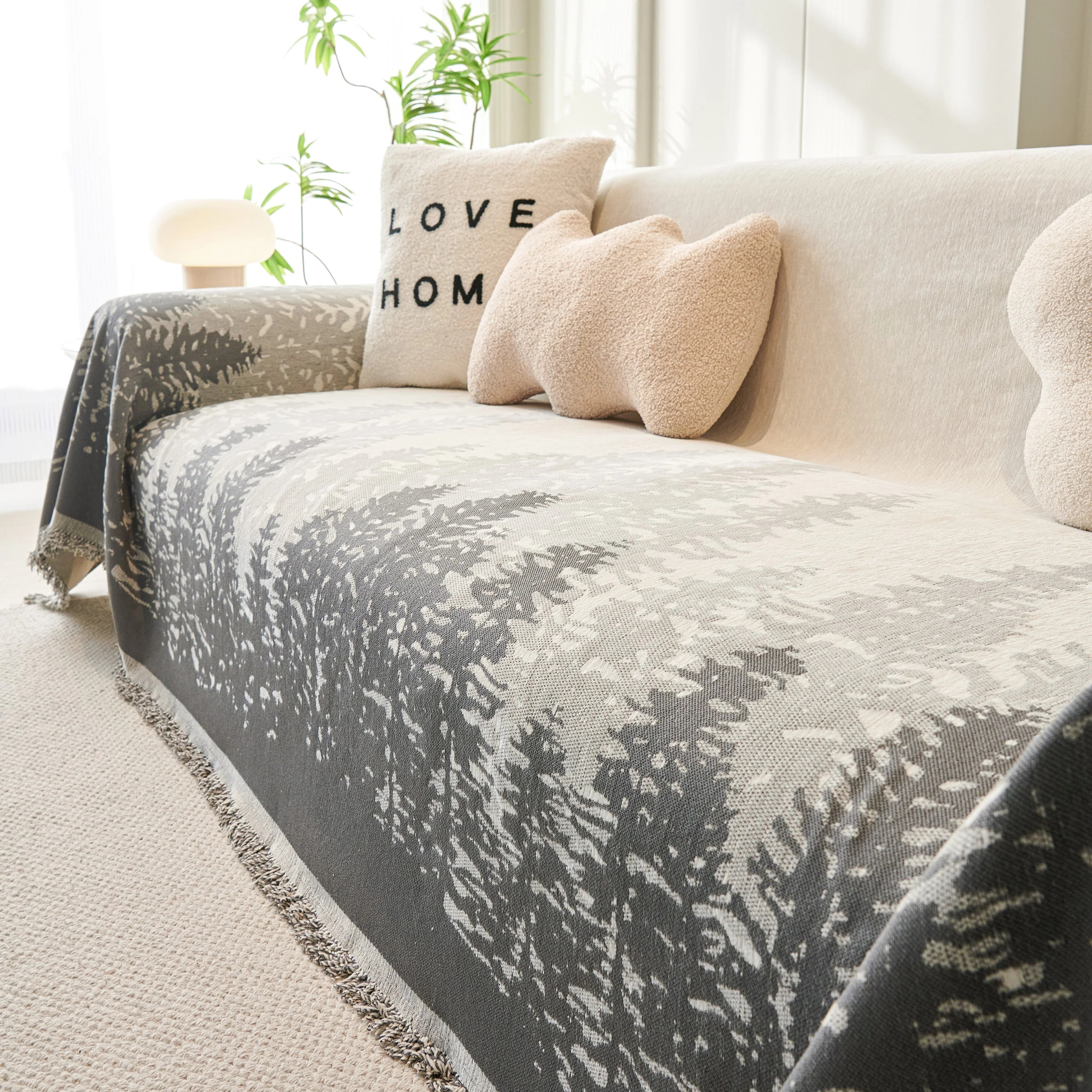 Chenille Grove Sofa Cover Blanket Furniture Protector, Couch Protector Sofa Throw Cover for Couches - Image 66