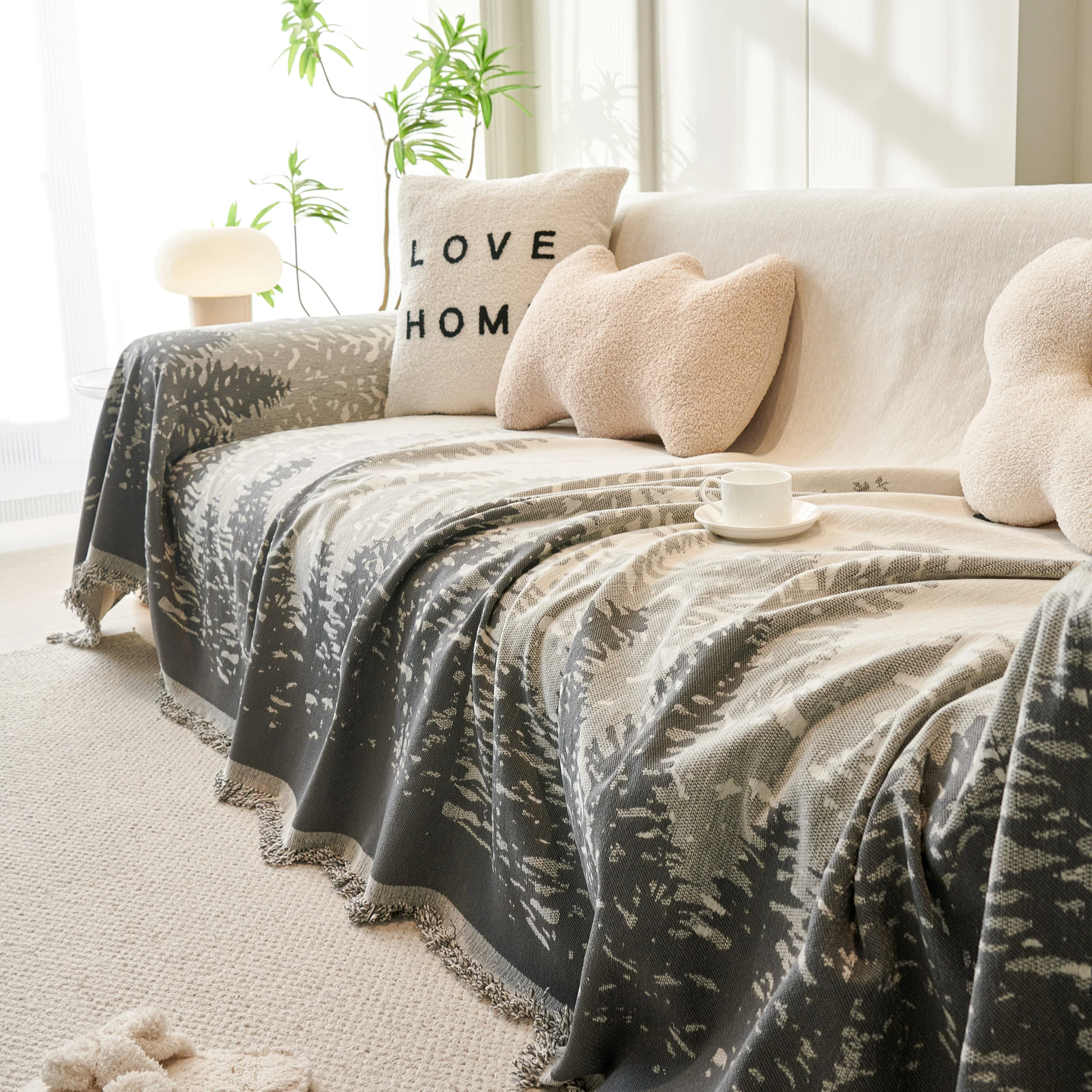 Chenille Grove Sofa Cover Blanket Furniture Protector, Couch Protector Sofa Throw Cover for Couches - Image 71