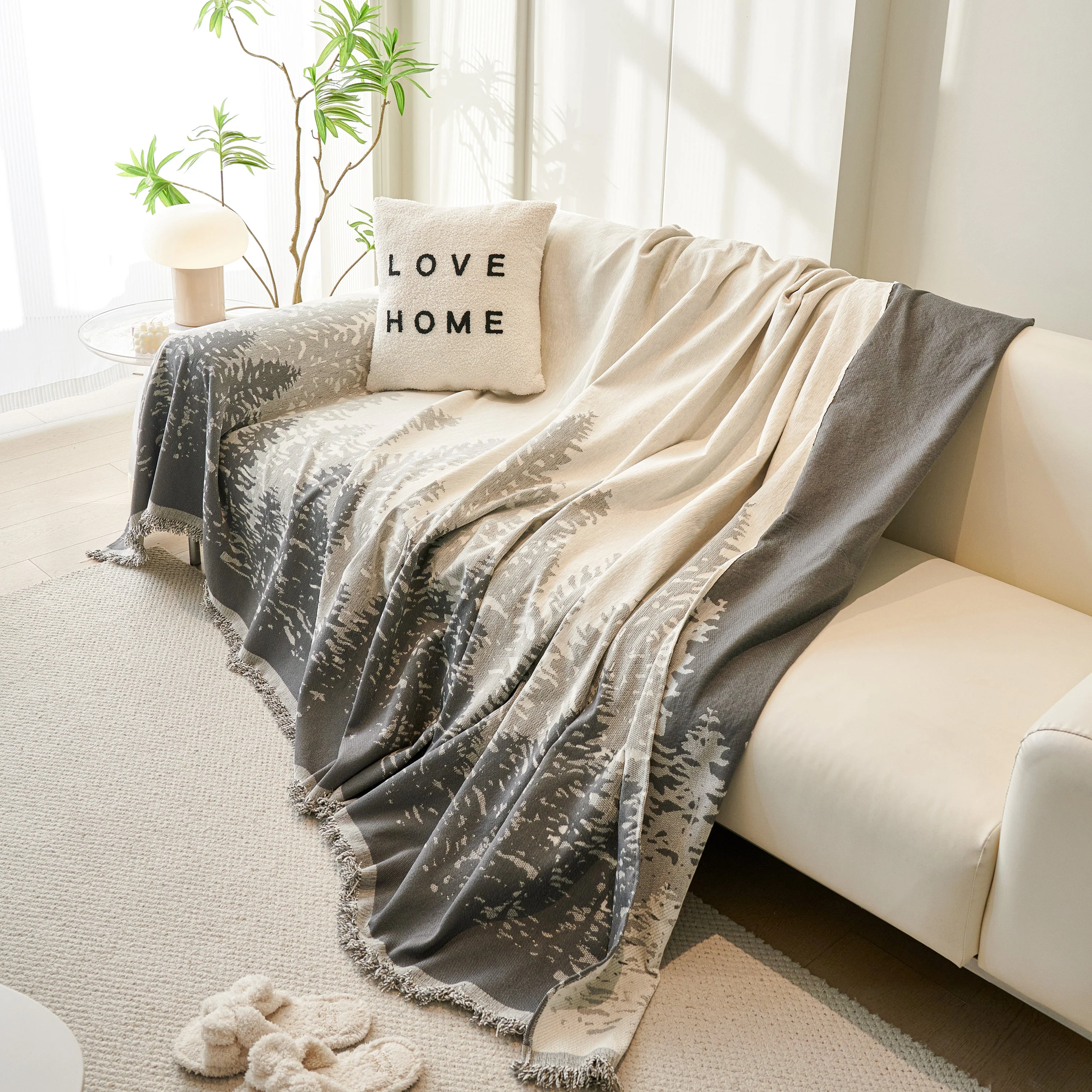 Chenille Grove Sofa Cover Blanket Furniture Protector, Couch Protector Sofa Throw Cover for Couches - Image 74