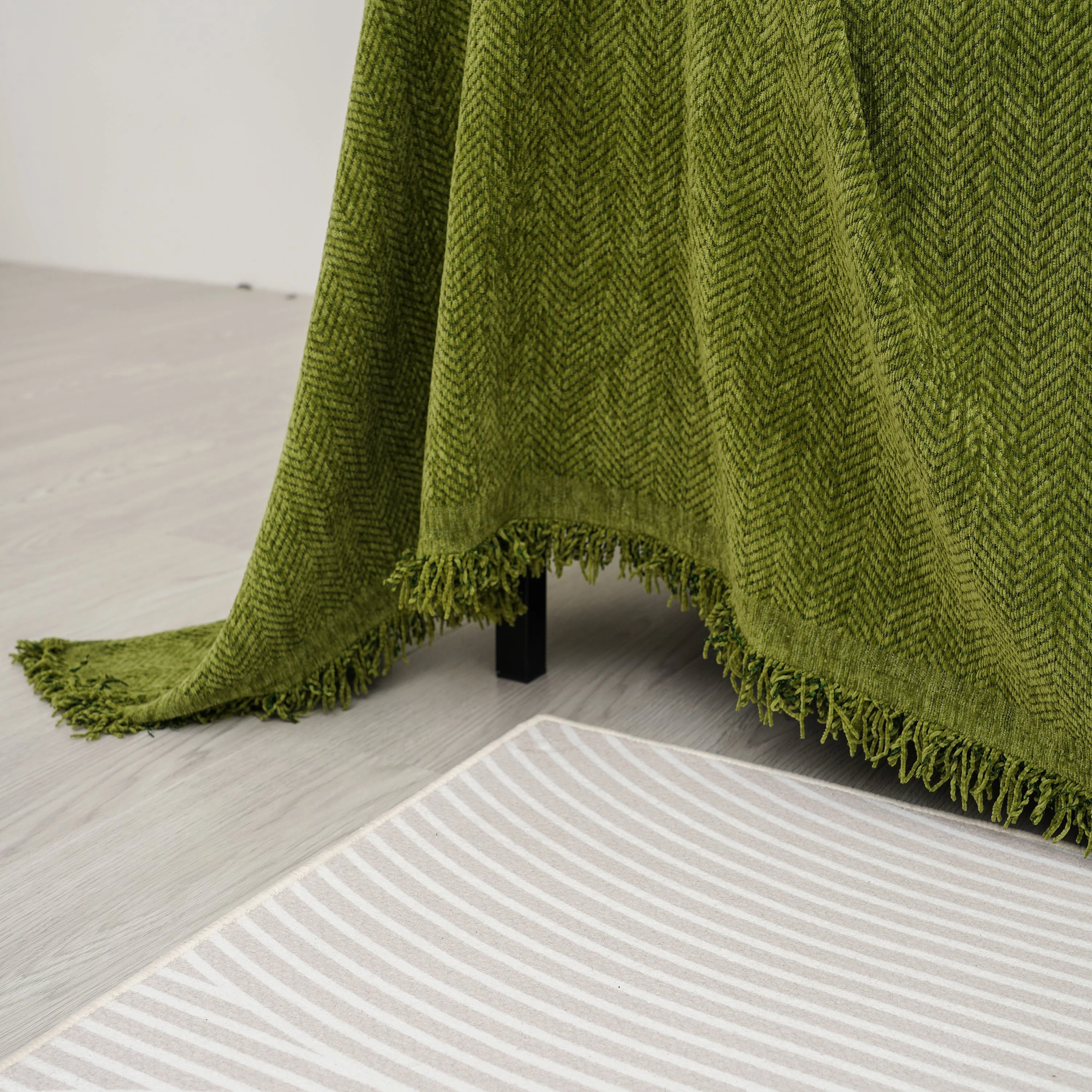 Chenille Herringbone Couch Cover Blanket, Sectional with Washable Covers, Furniture Covers for Sofas - Image 16
