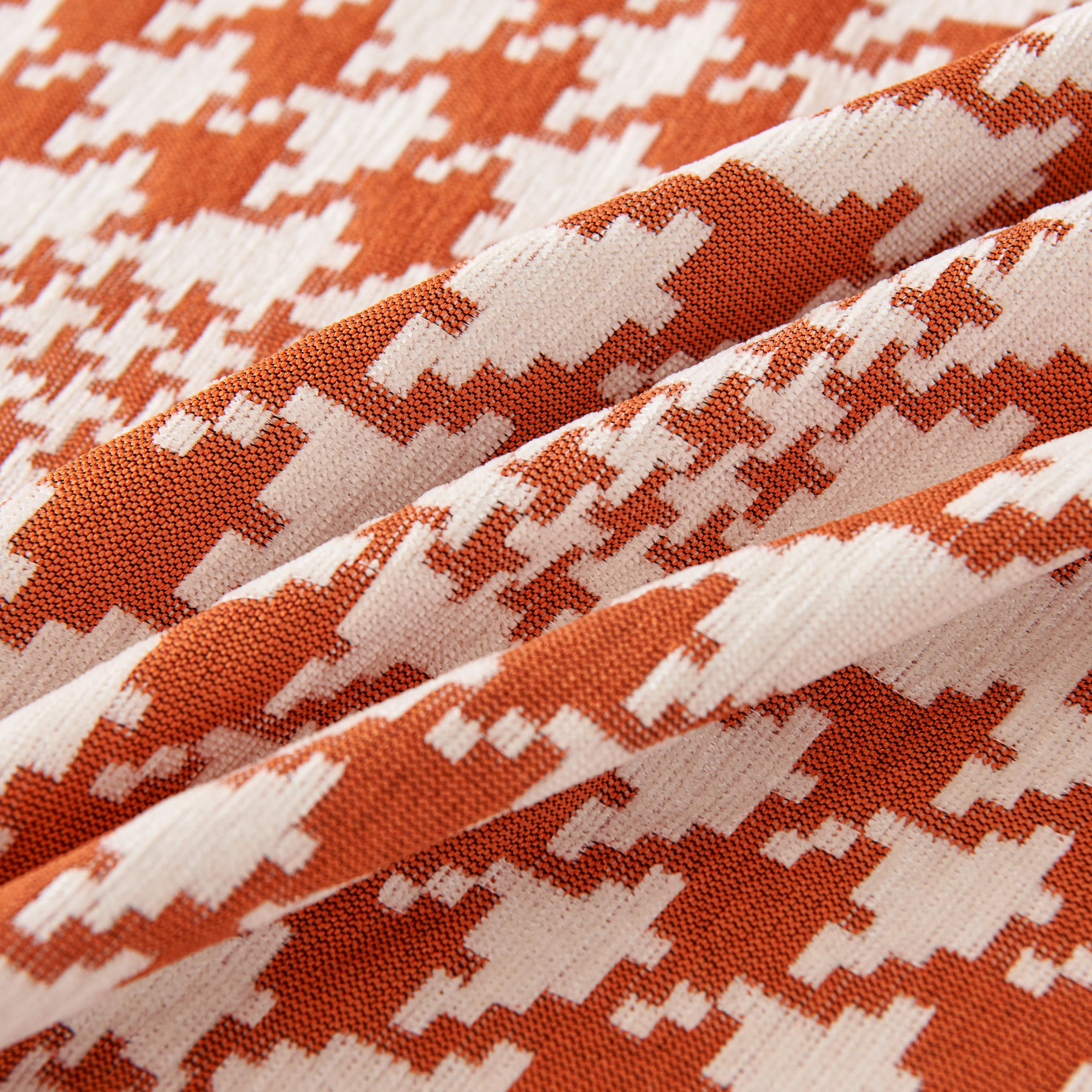 Chenille Houndstooth Couch Cover, Chaise Lounge Blanket Cover, Sectional Couch Scratch Protector - Image 147