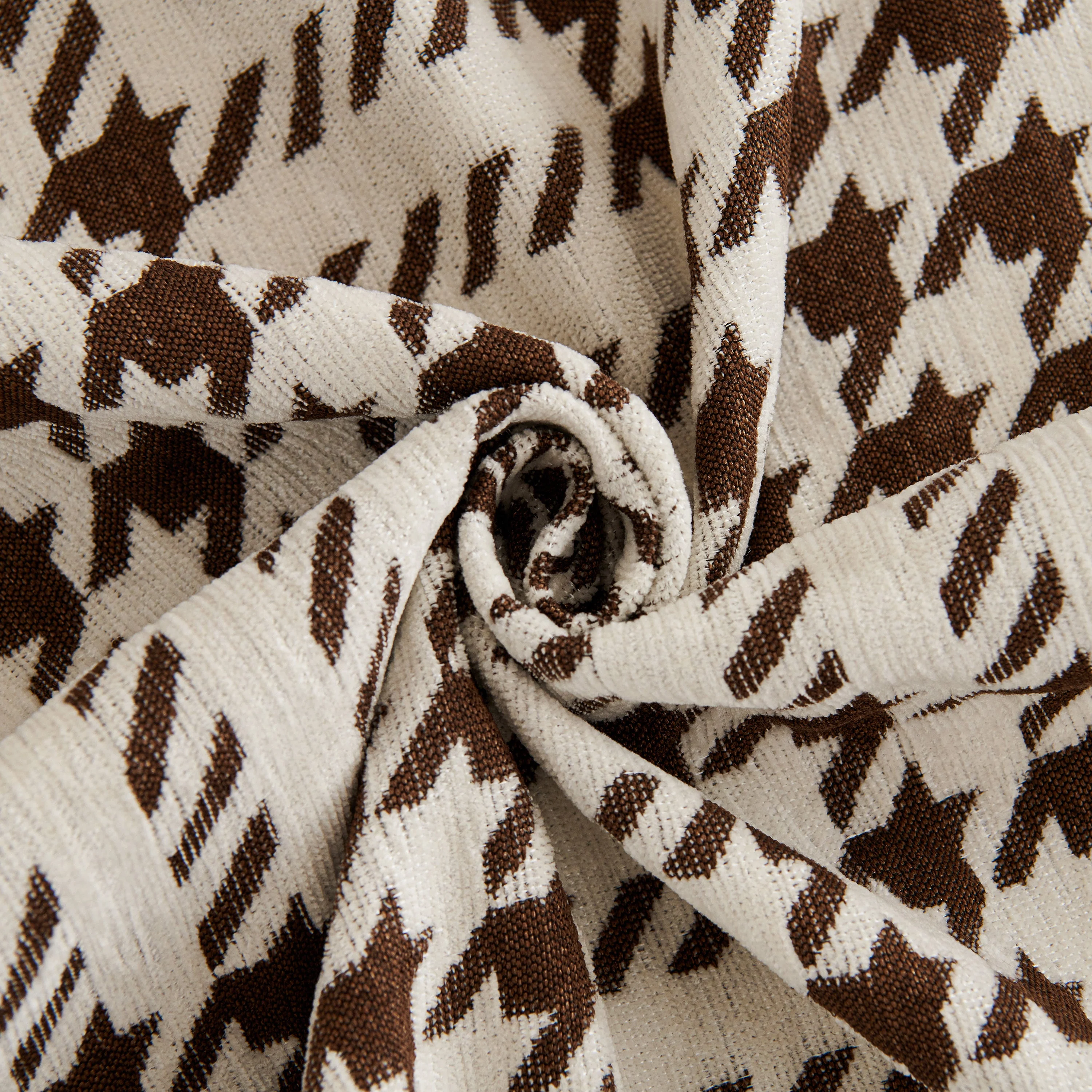 Chenille Houndstooth Sofa Throw Cover, Scratch Proof Cozy Throw Blankets for Couch - Image 7
