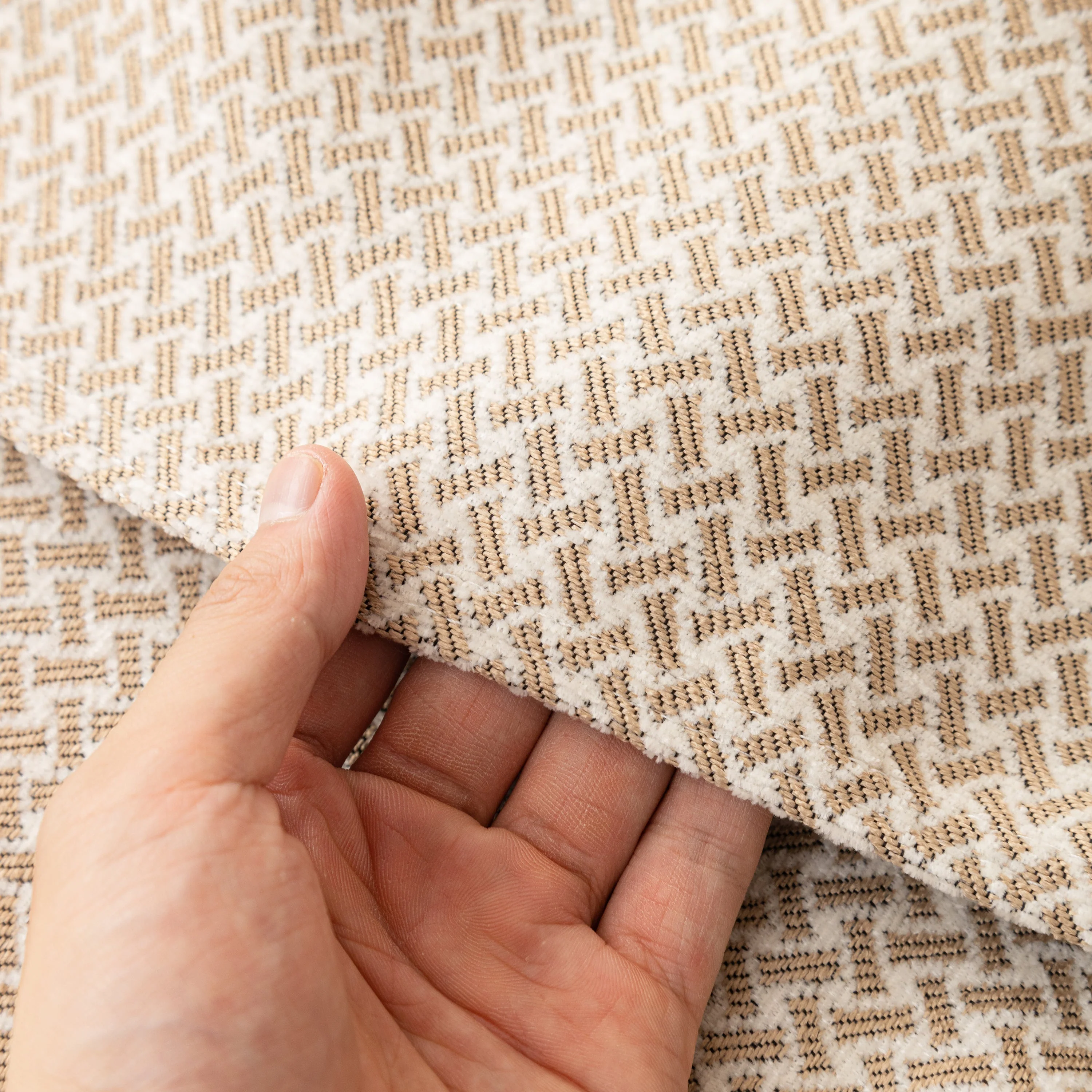 Chenille Jacquard Sofa Throw Blanket Cover Soft Polyester Weave Couch Throw Cover for Pets Dog Kids - Image 2