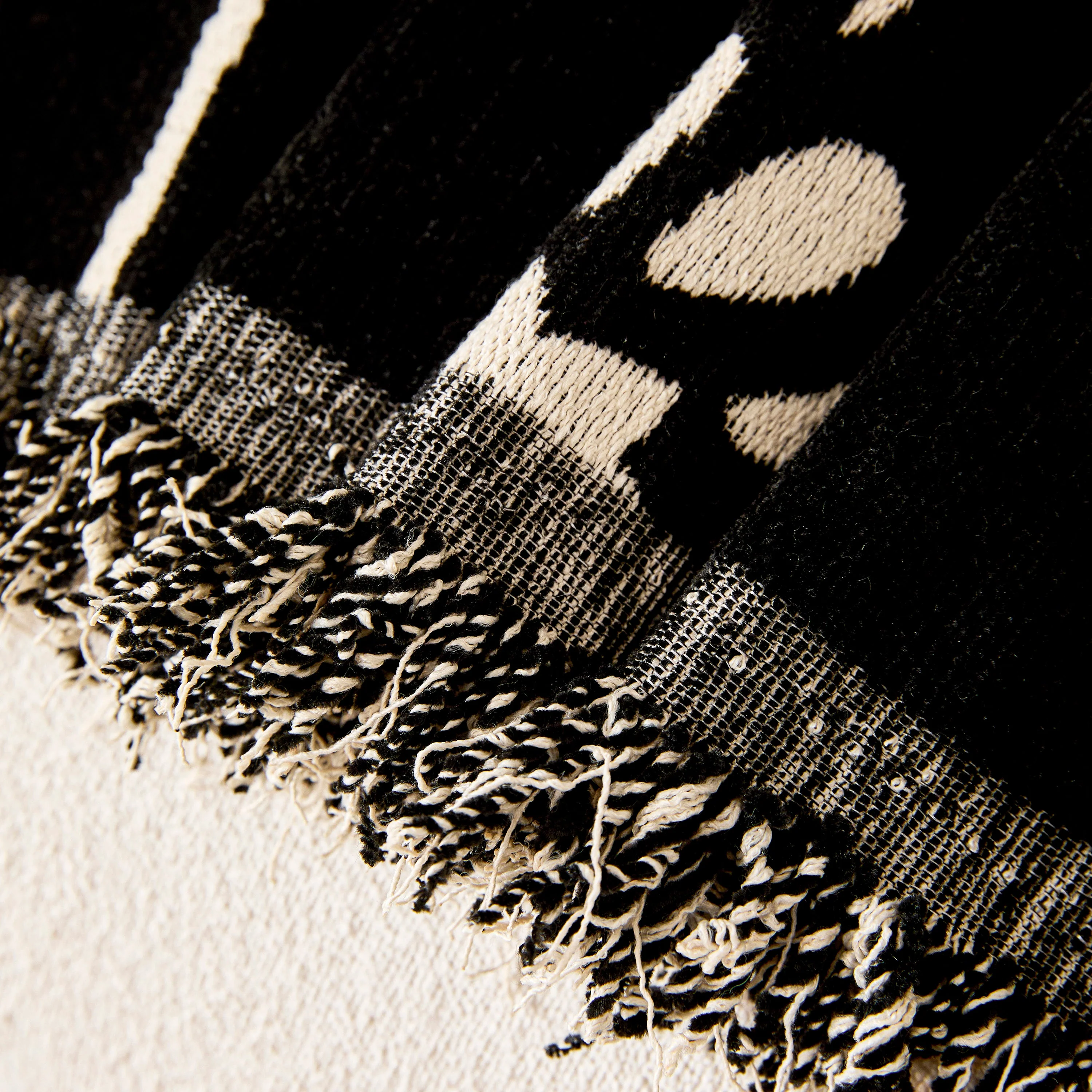 Chenille Jacquard Sofa Throw Cover with Tassel Soft Thick Couch Protector Blanket - Image 66