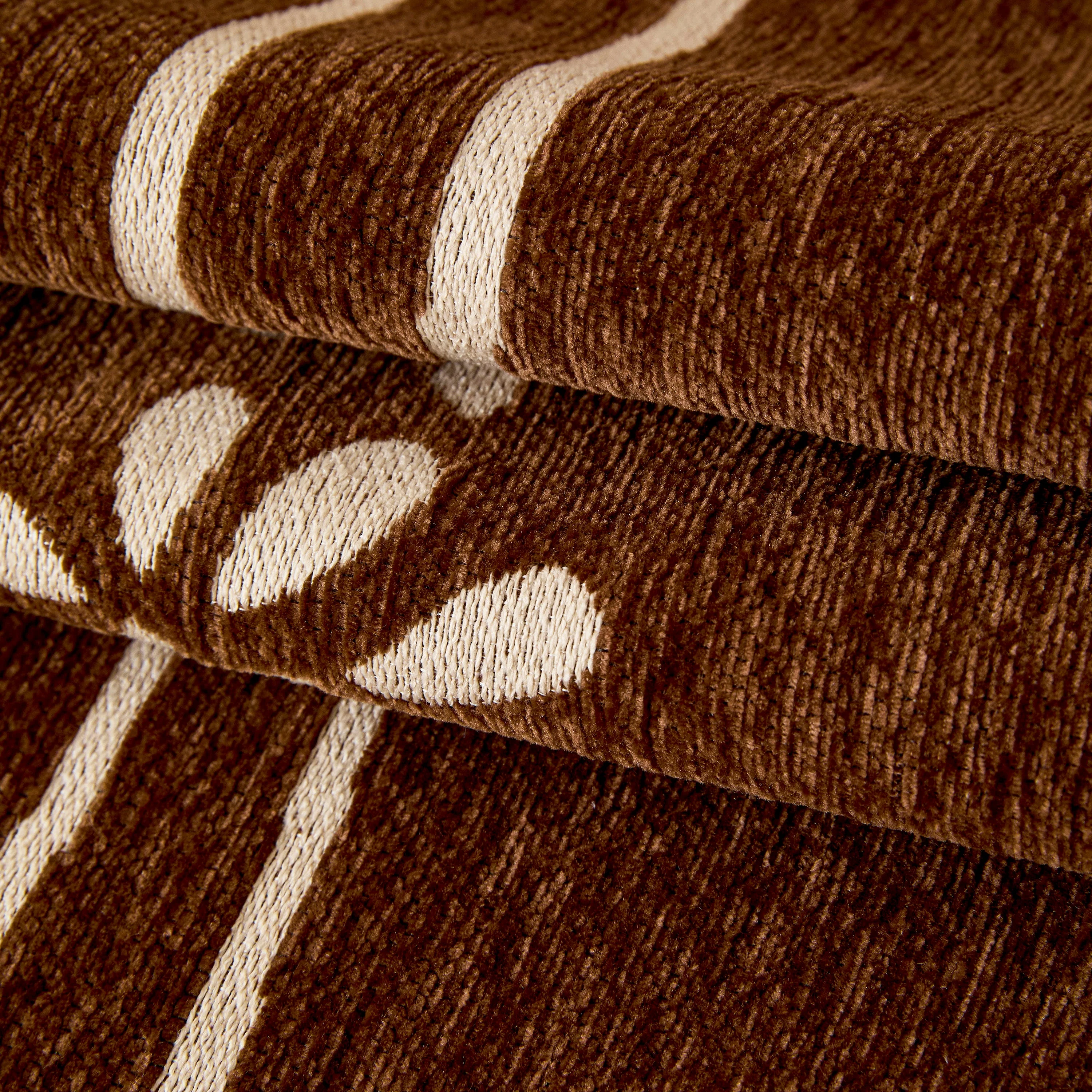 Chenille Jacquard Sofa Throw Cover with Tassel Soft Thick Couch Protector Blanket - Image 86