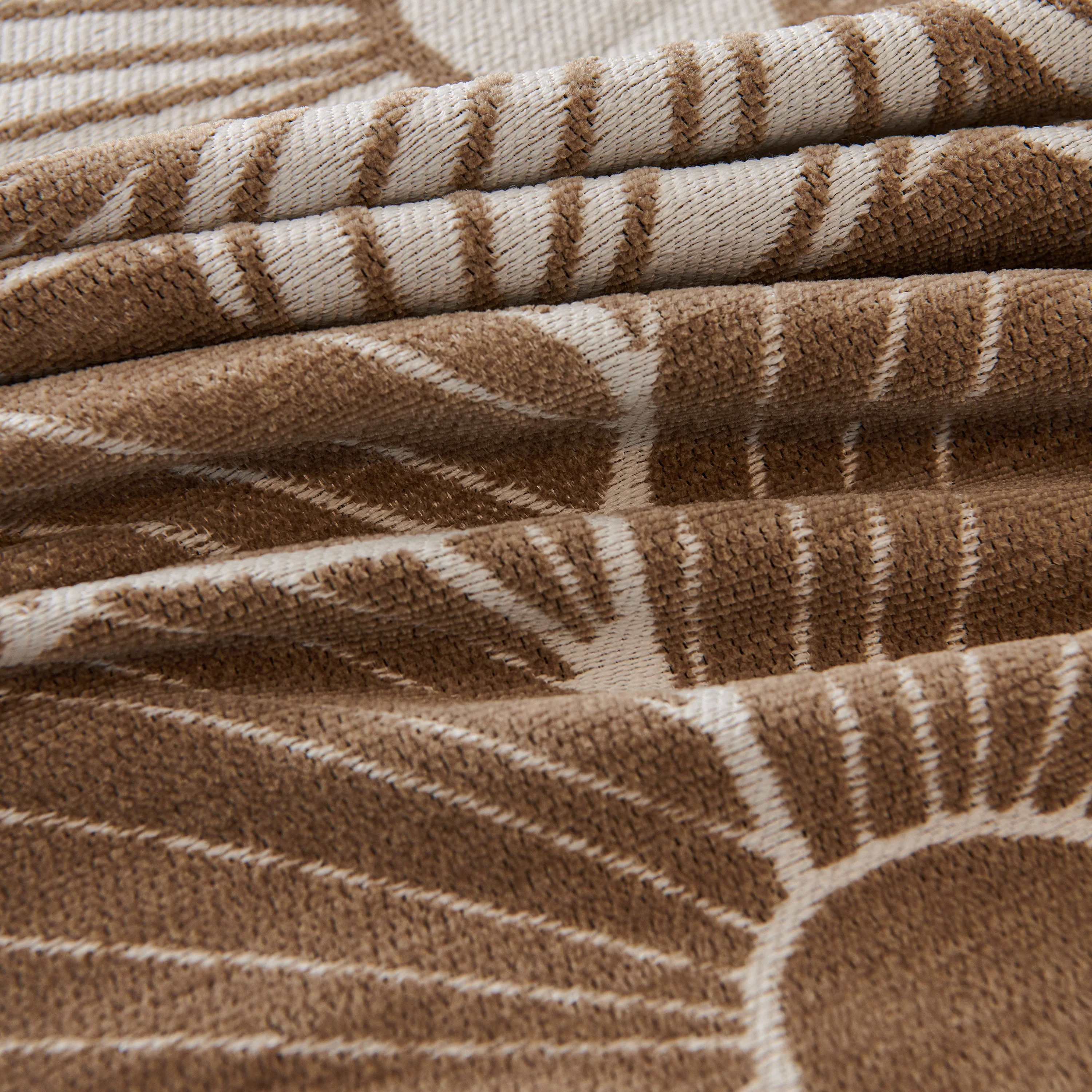 Chenille Jacquard Sofa Throw Cover with Tassels, All-Season Furniture Protector for Home and Office - Image 22