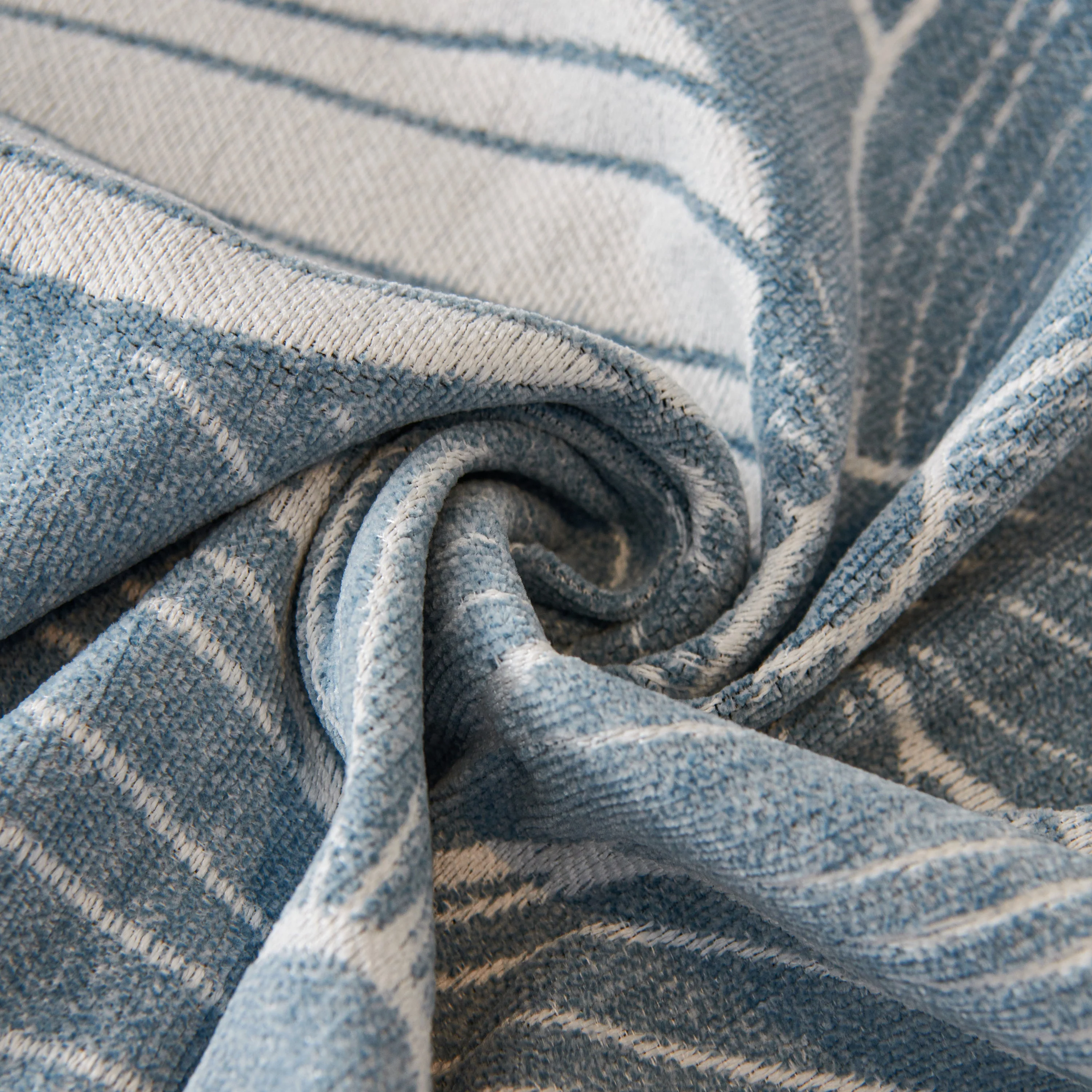 Chenille Jacquard Sofa Throw Cover with Tassels, All-Season Furniture Protector for Home and Office - Image 5