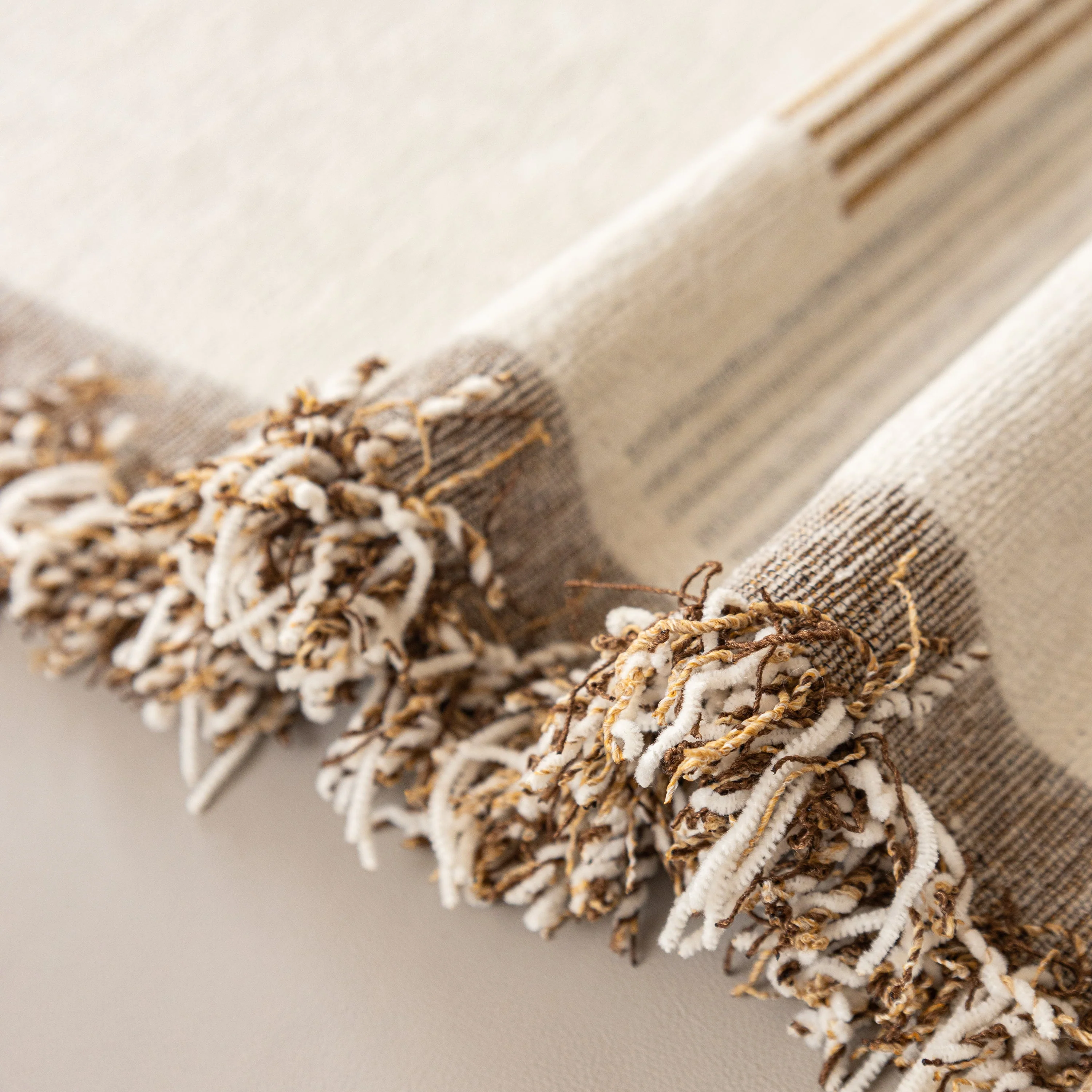 Geometric Chenille Sofa Throw Cover, Breathable Couch Protector with Tassel Fringe - Image 65