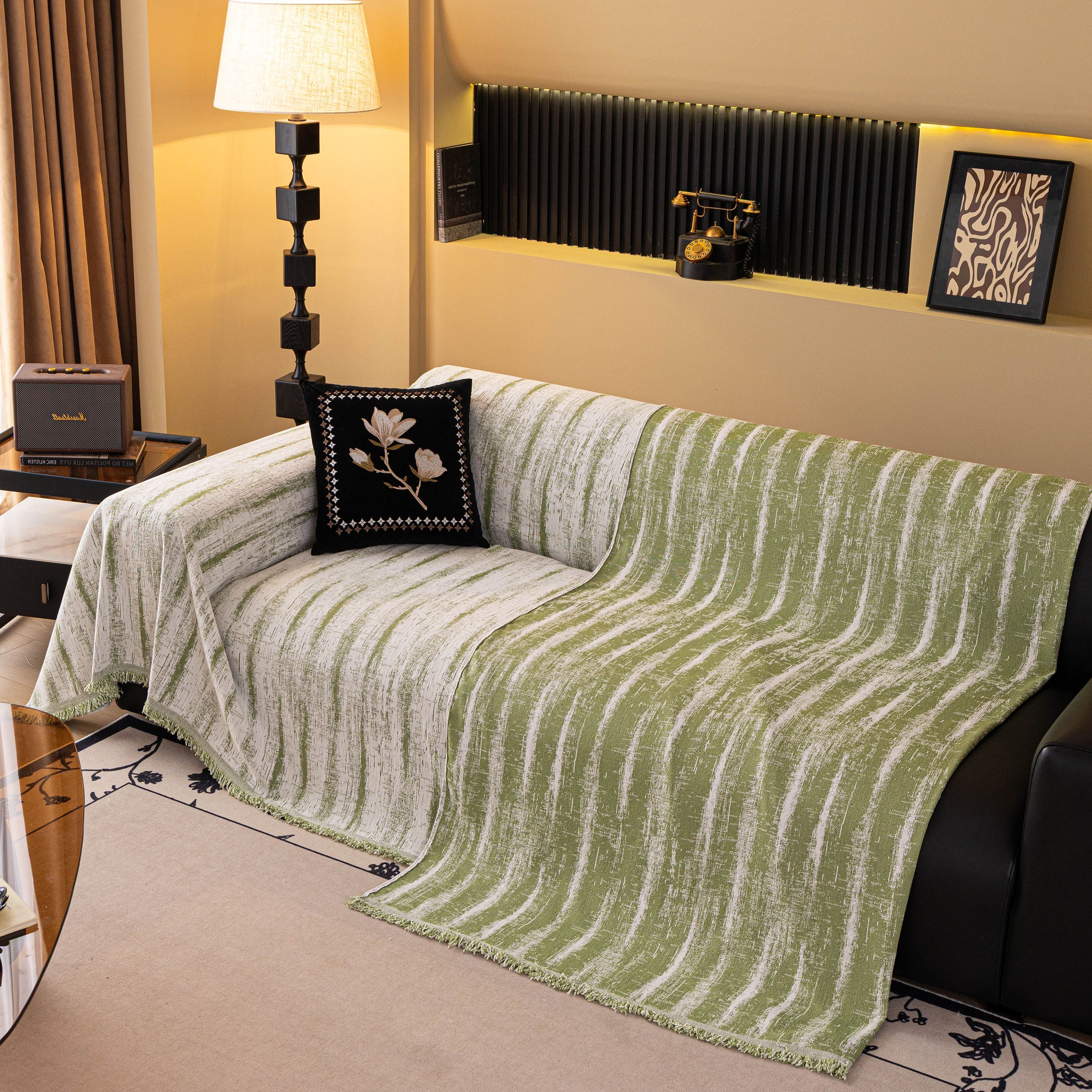 Chenille Oversized Throws for Couches, Washable and Durable Sofa Slipcover for Pets - Image 11