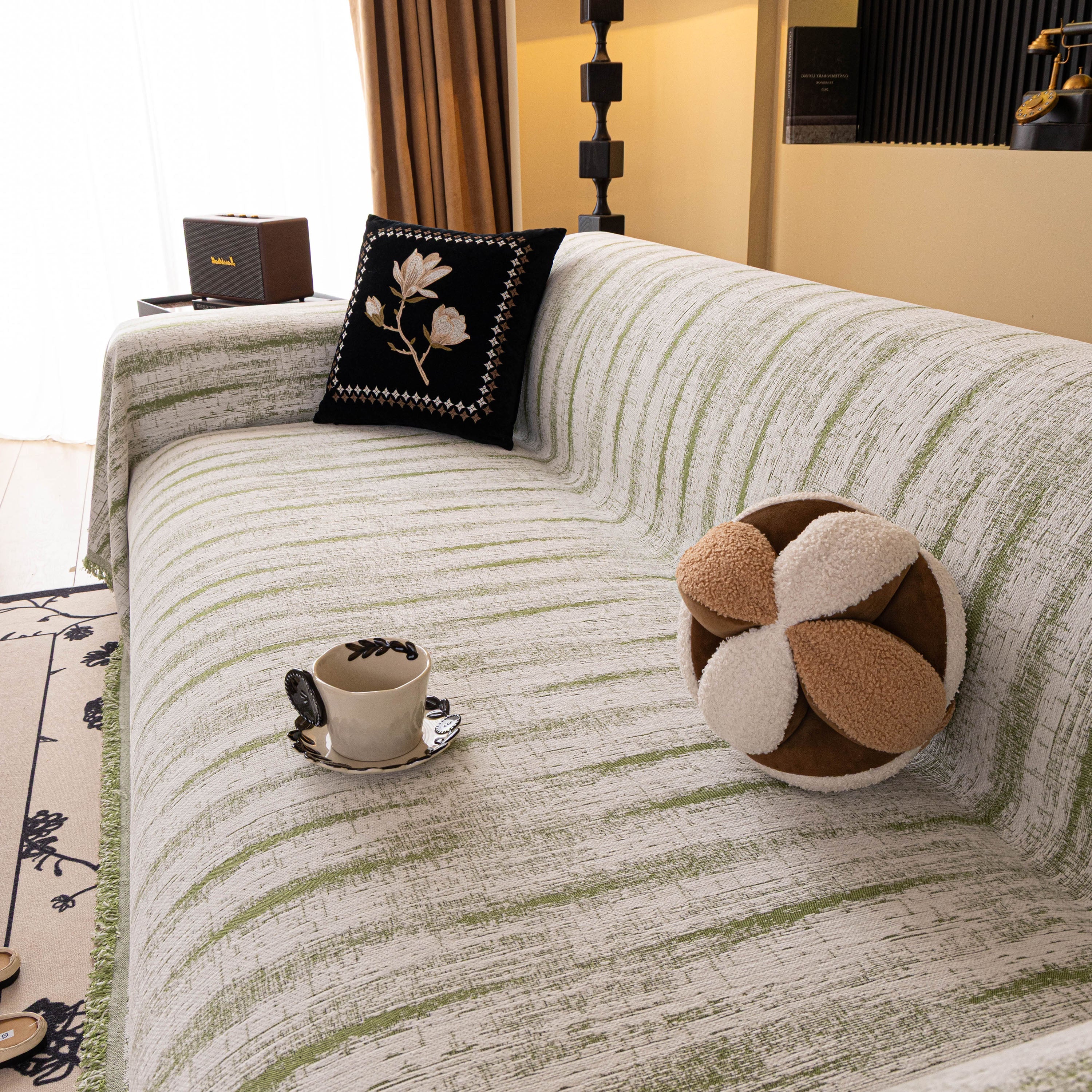 Chenille Oversized Throws for Couches, Washable and Durable Sofa Slipcover for Pets - Image 18