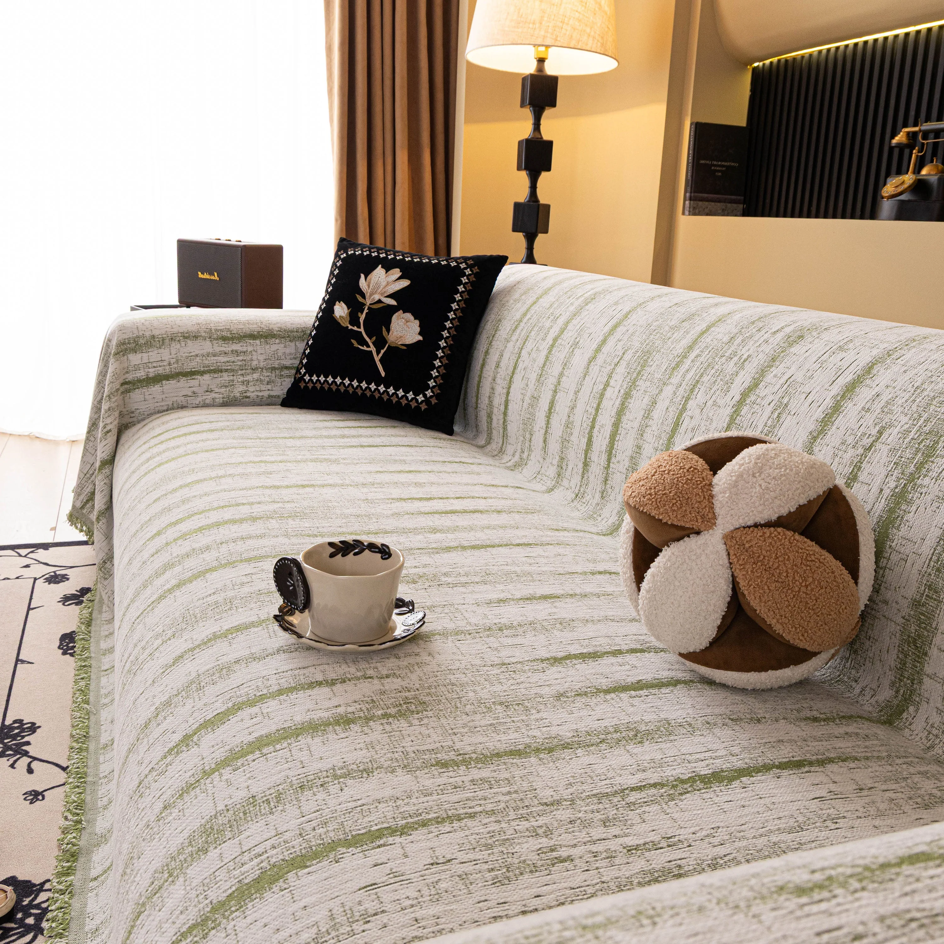 Chenille Oversized Throws for Couches, Washable and Durable Sofa Slipcover for Pets - Image 20