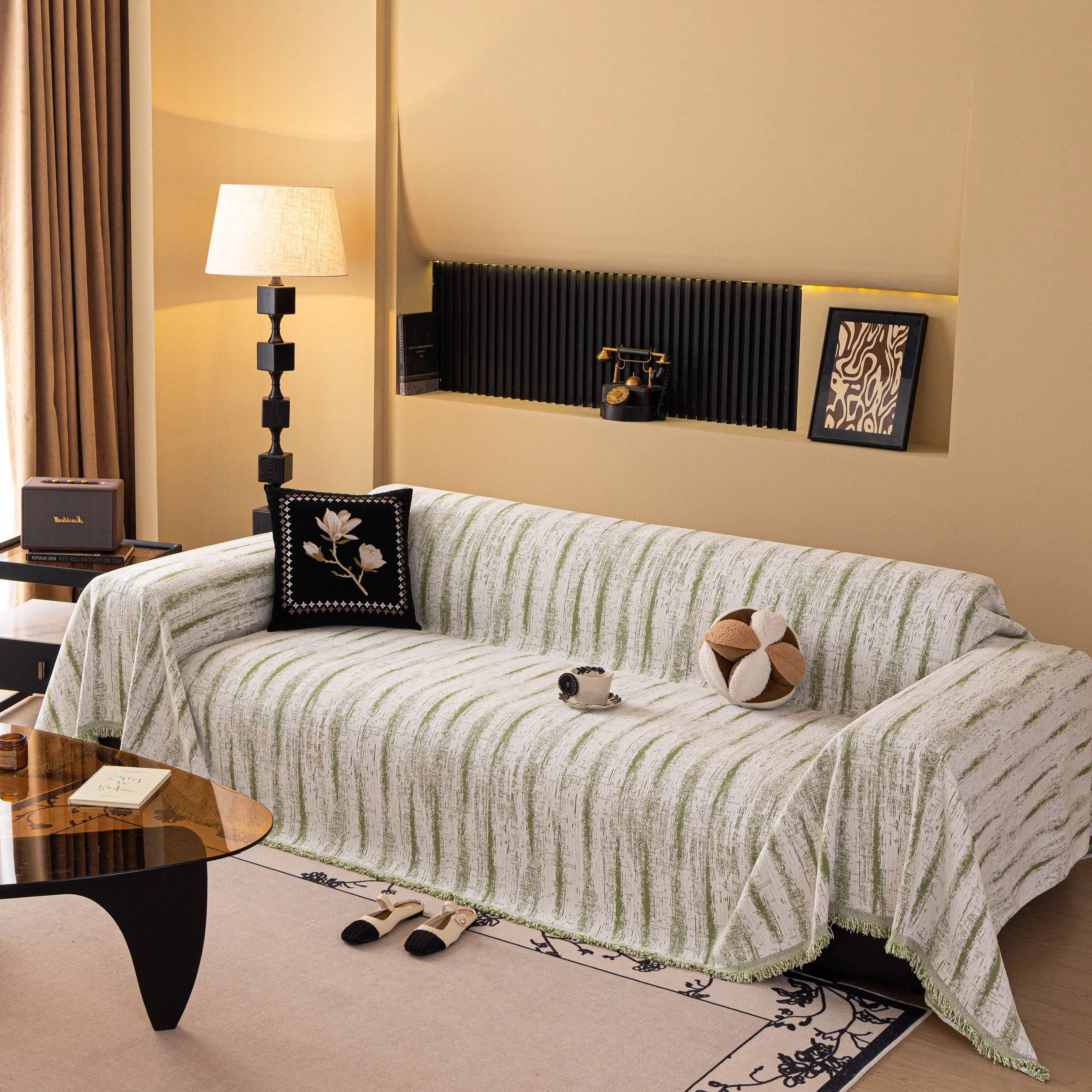 Chenille Oversized Throws for Couches, Washable and Durable Sofa Slipcover for Pets - Image 32