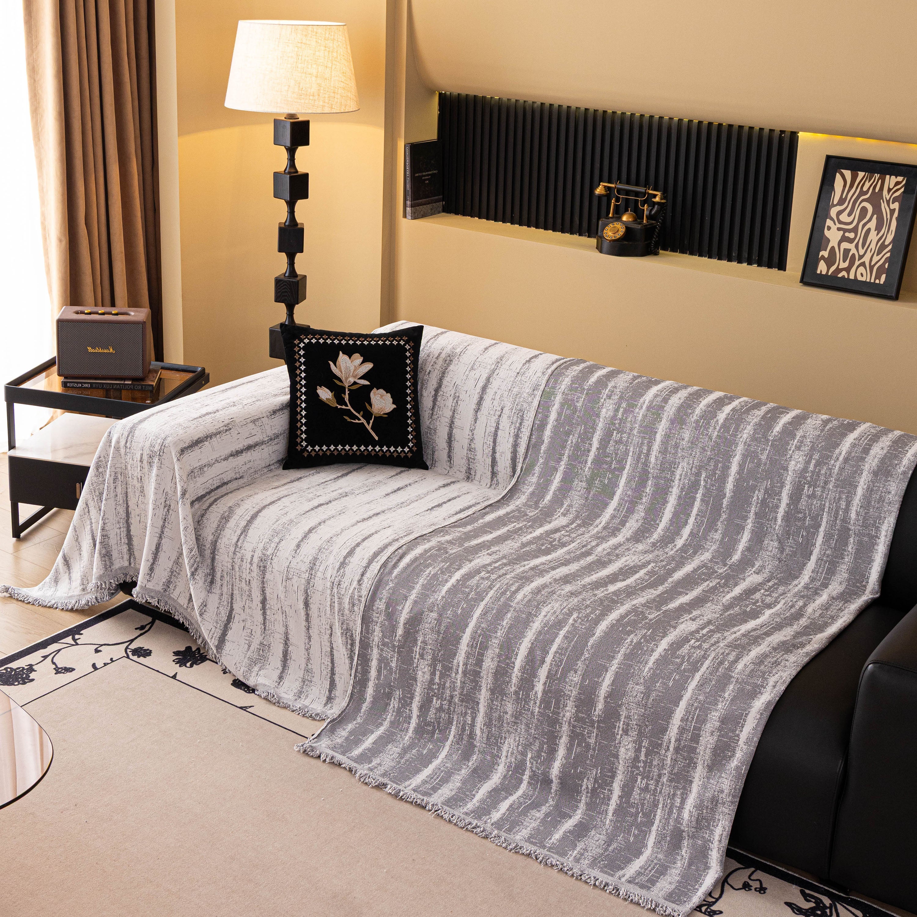 Chenille Oversized Throws for Couches, Washable and Durable Sofa Slipcover for Pets - Image 85