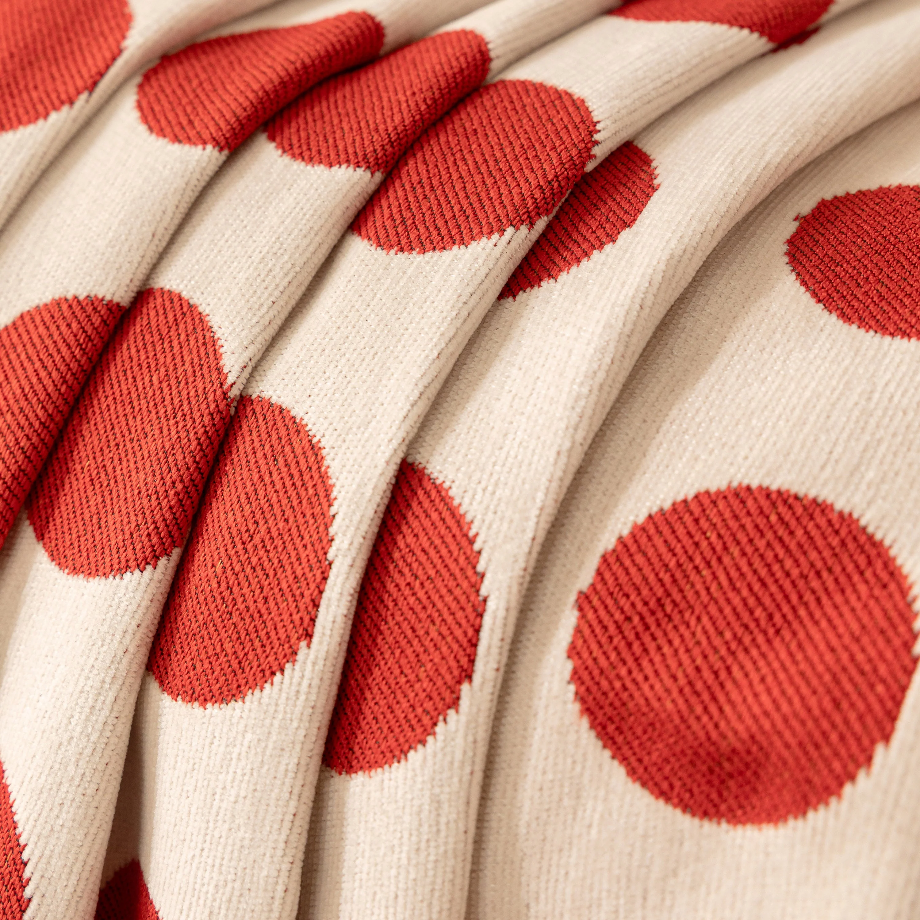 Chenille Polka Dot Sofa Cover Throw, Soft Thick Couch Cover Blanket Furniture Covers - Image 13
