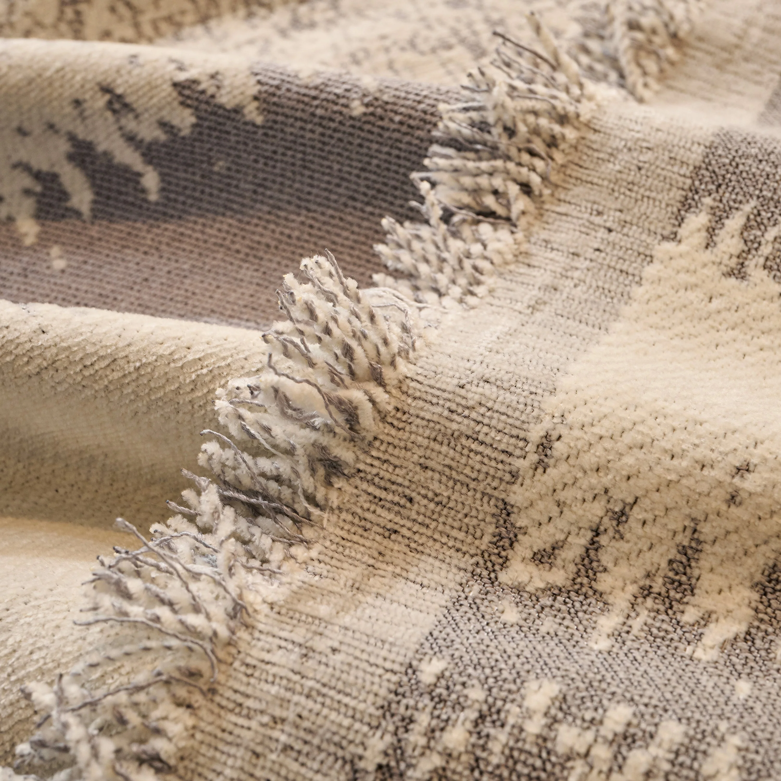 Chenille Reversible Rainbow Couch Cover Blanket for Sofas, Pet Friendly Couch Slipcovers with Tassel - Image 62