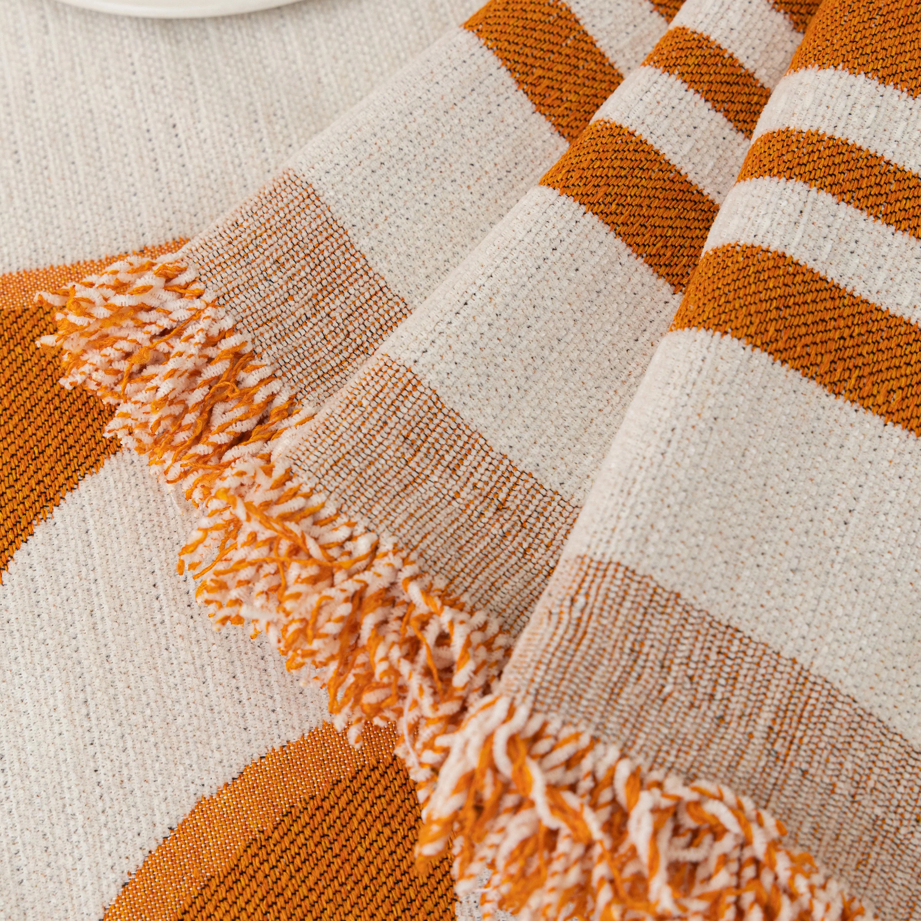 Chenille Sofa Cover Blanket, Couch Cover Blanket Throws for Couches Living Room Furniture Throw Covers - Image 11