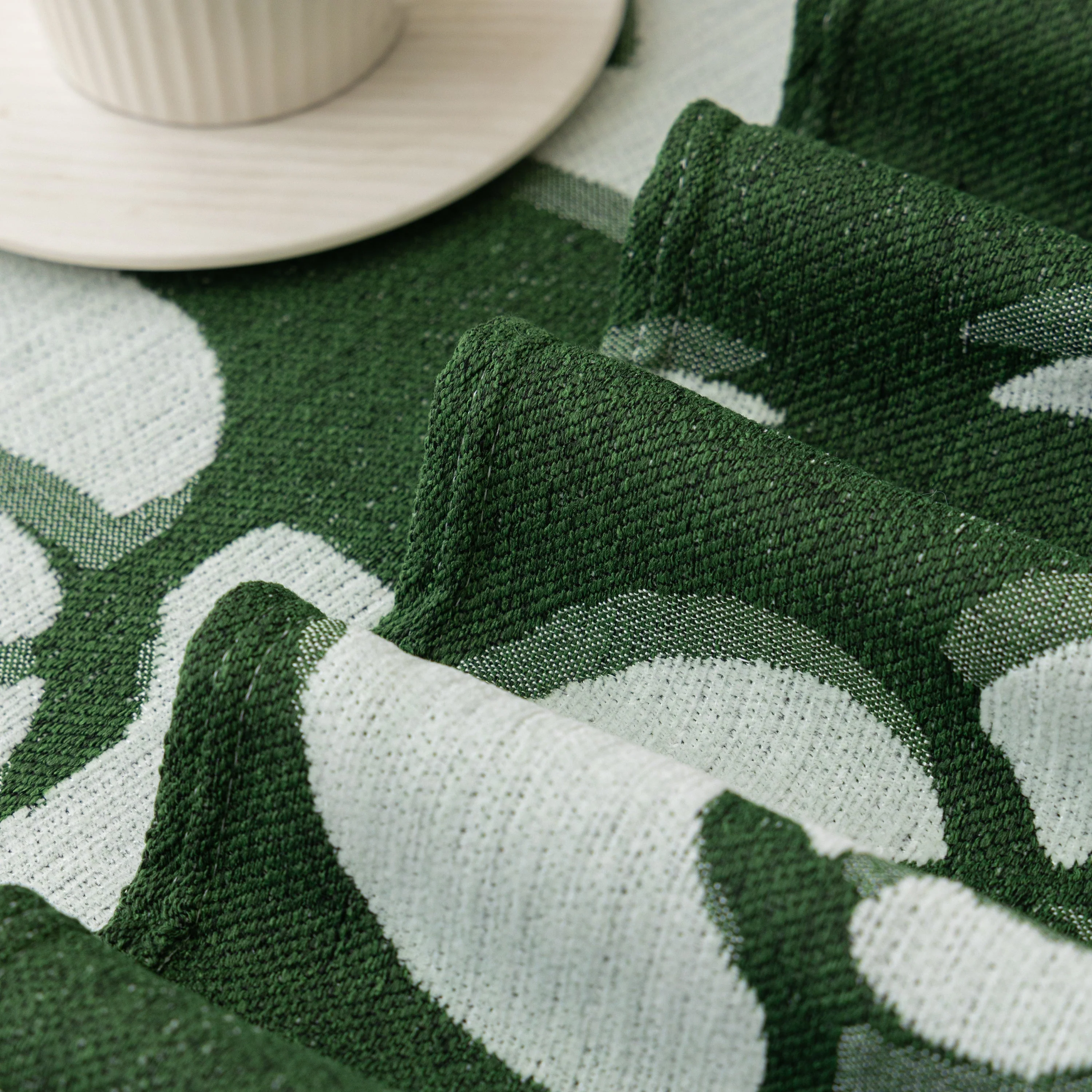 Chenille Sofa Cover Blanket, Couch Cover Blanket Throws for Couches Living Room Furniture Throw Covers - Image 3