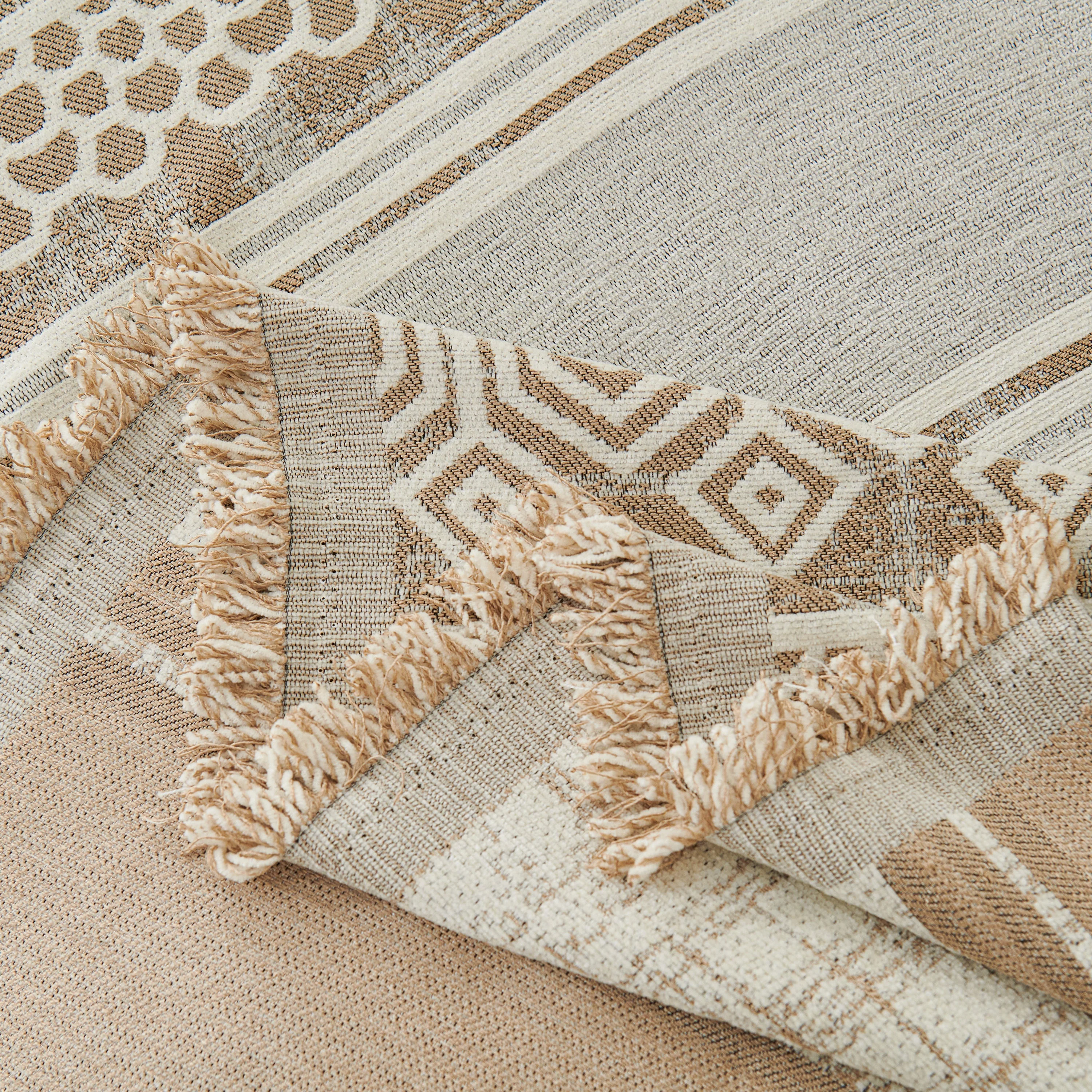 Chenille Sofa Cover Throw Blanket, Boho Geometric Scratch Proof Couch Protector - Image 116