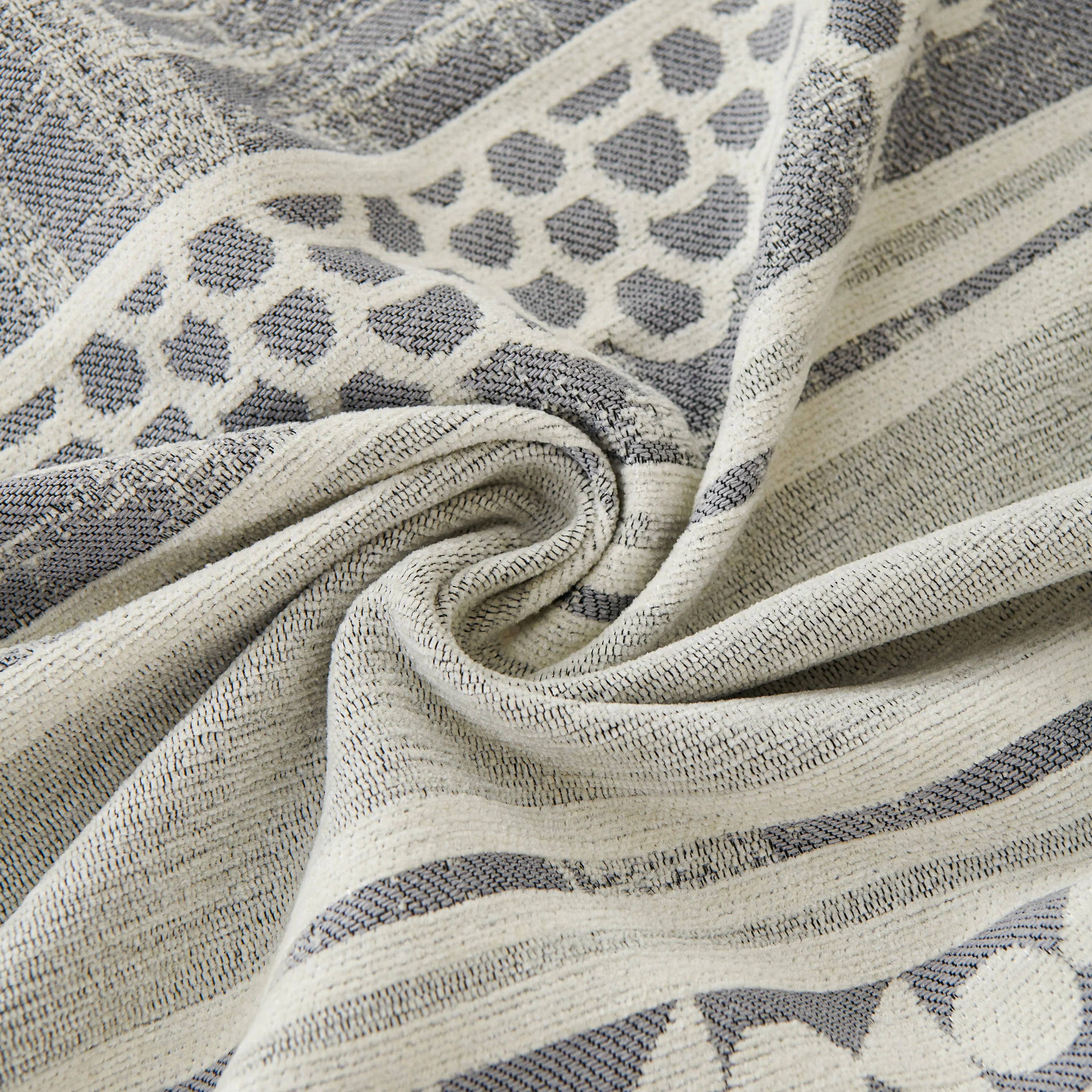 Chenille Sofa Cover Throw Blanket, Boho Geometric Scratch Proof Couch Protector - Image 46
