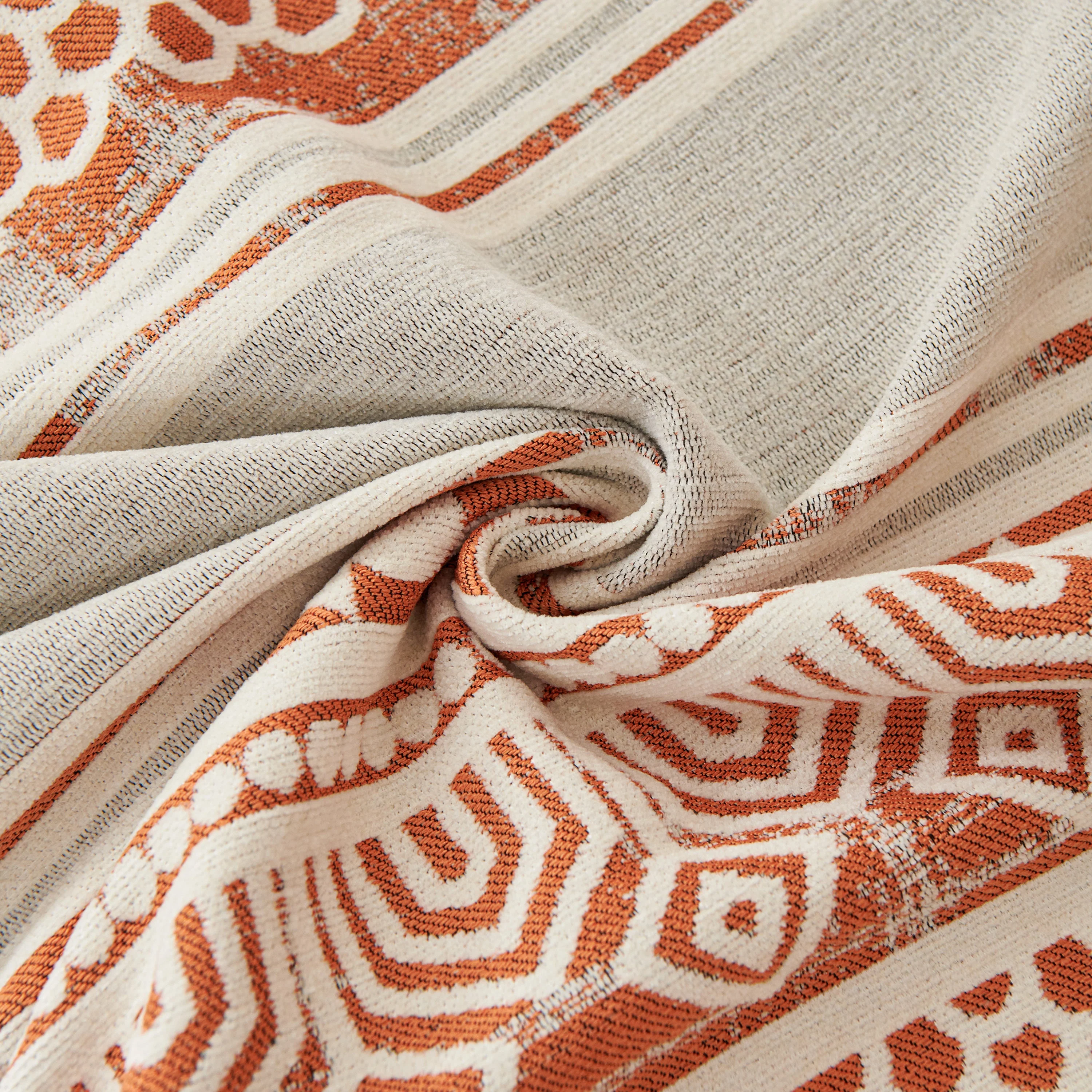 Chenille Sofa Cover Throw Blanket, Boho Geometric Scratch Proof Couch Protector - Image 65