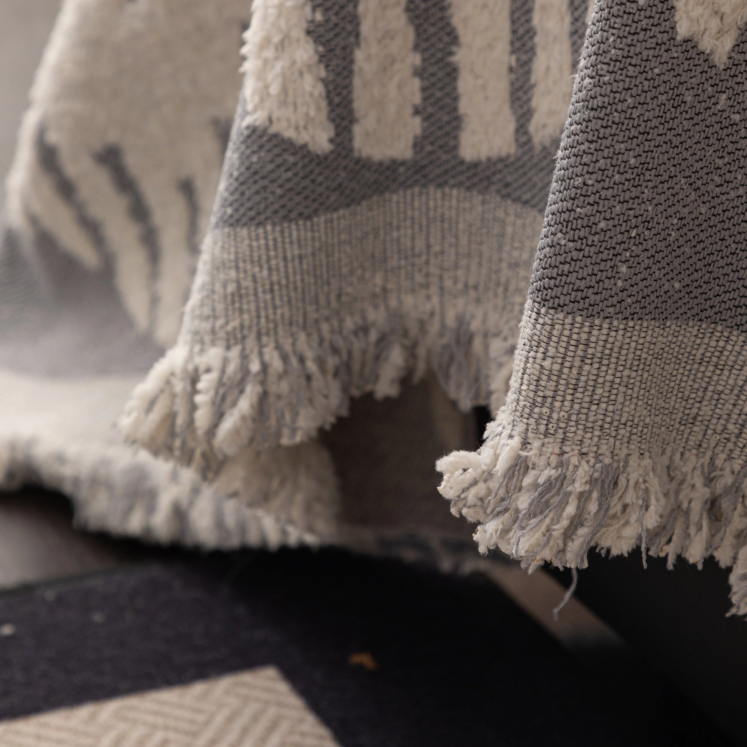 Chenille Sofa Cover Throw Blanket Woven Textured Decorative Furniture Slipcover - Image 53
