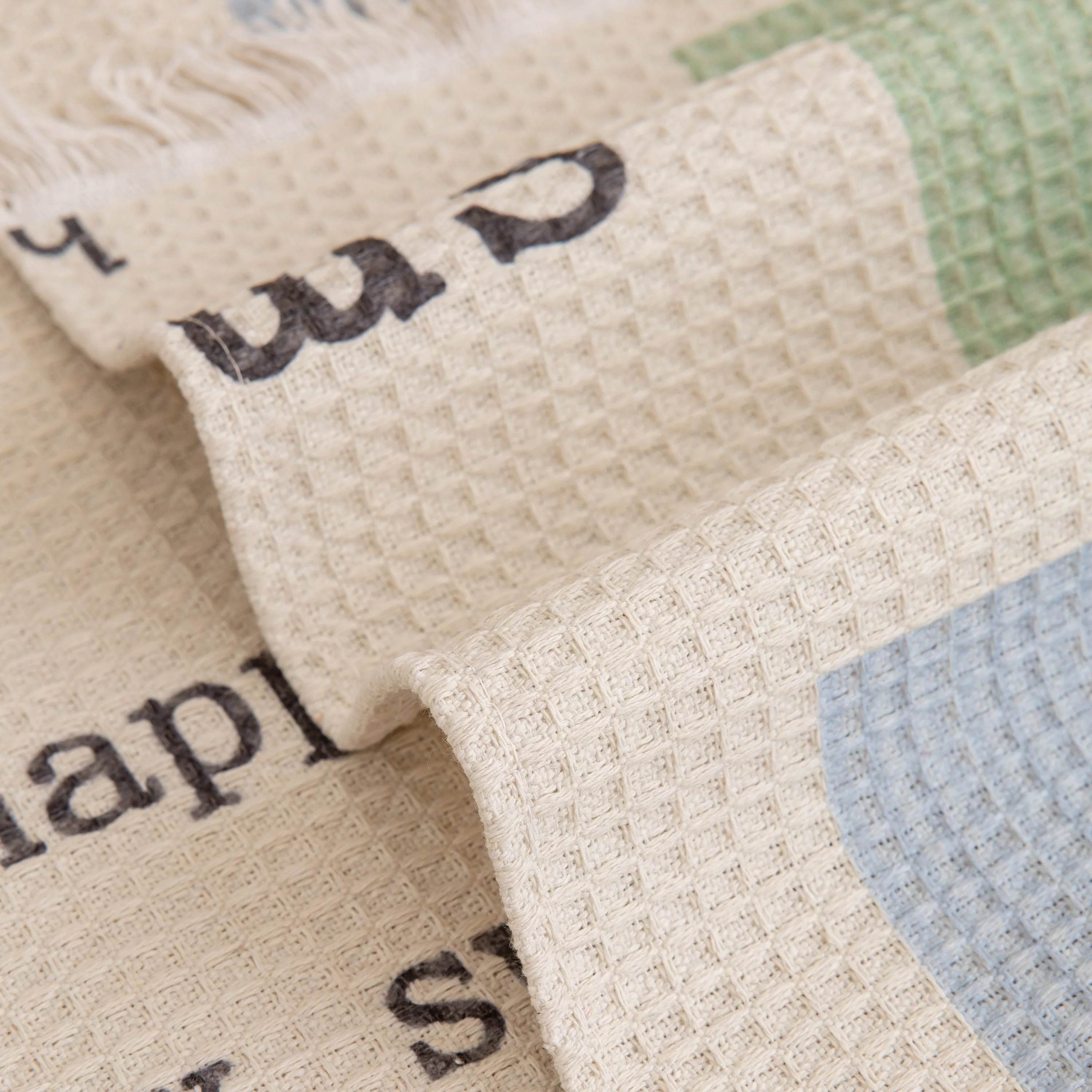 Chenille Sofa Cover Throw, Smile Couch Cover Blanket Throws for Couches, Soft Sofa Towel - Image 2